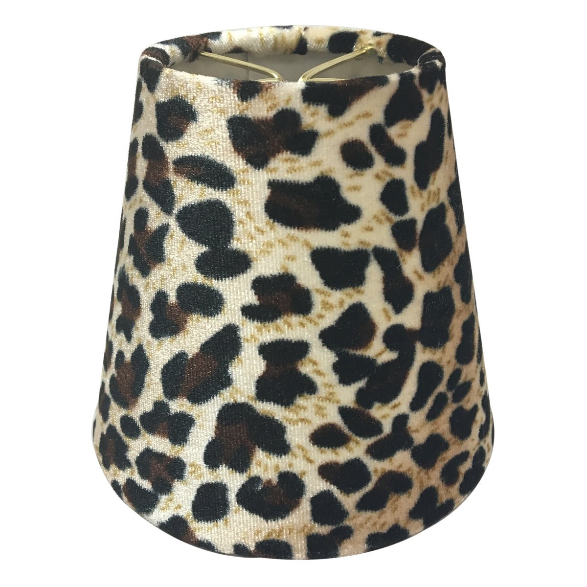 Royal Designs, Inc. Hardback Chandelier Shade CS-957-5, Leopard Style 1 Design, 3 x 5 x 4.5