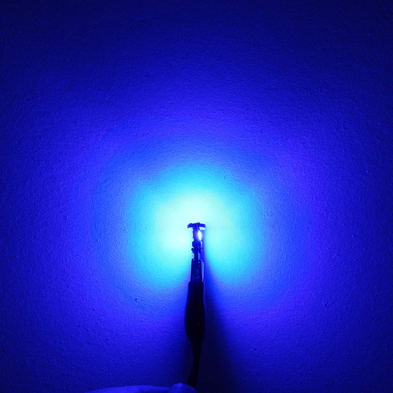 Phinlion 194 Led Blue Bulbs, Super Bright 168 2825 175 T10 Wedge Led Non Polarity Replacement Lamps For Car Interior Dome Map Re