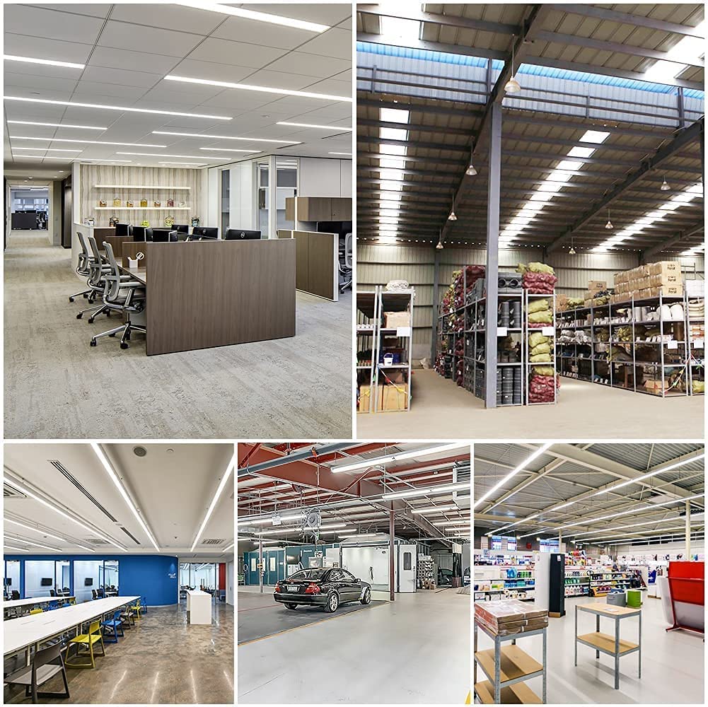 Jesled 8Ft Led Bulbs, Single Pin Fa8 Base, 50W (130W Equiv.), 5000K Daylight, 6000Lm, 8 Foot T8 T10 T12 Led Tube Lights, 96'' Le