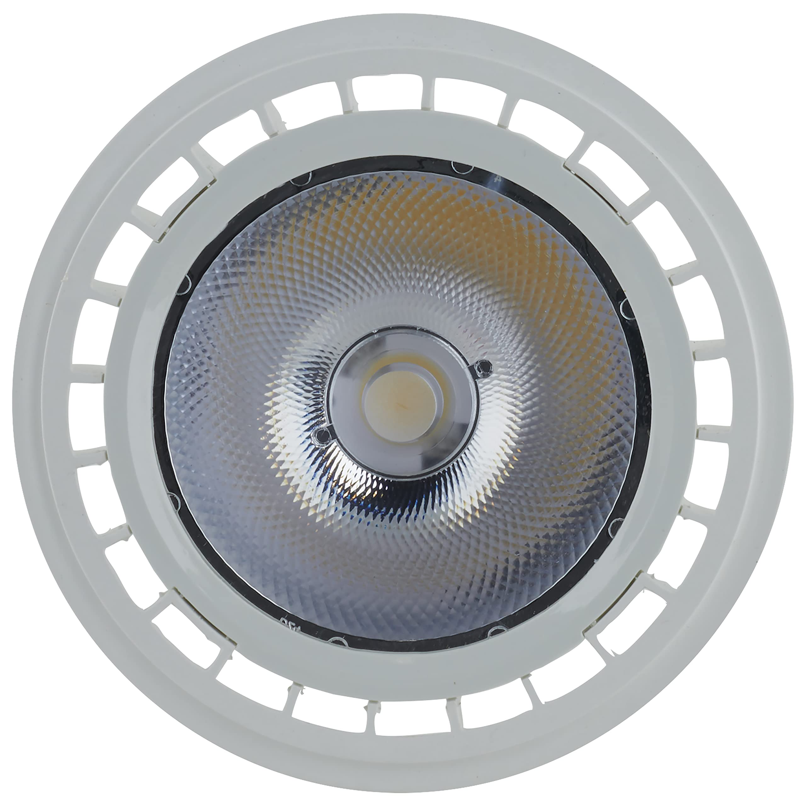 Satco AR111 LED Reflector Light Bulb, 12W, 12-Degree Beam, 1 Count, White, Model S12246