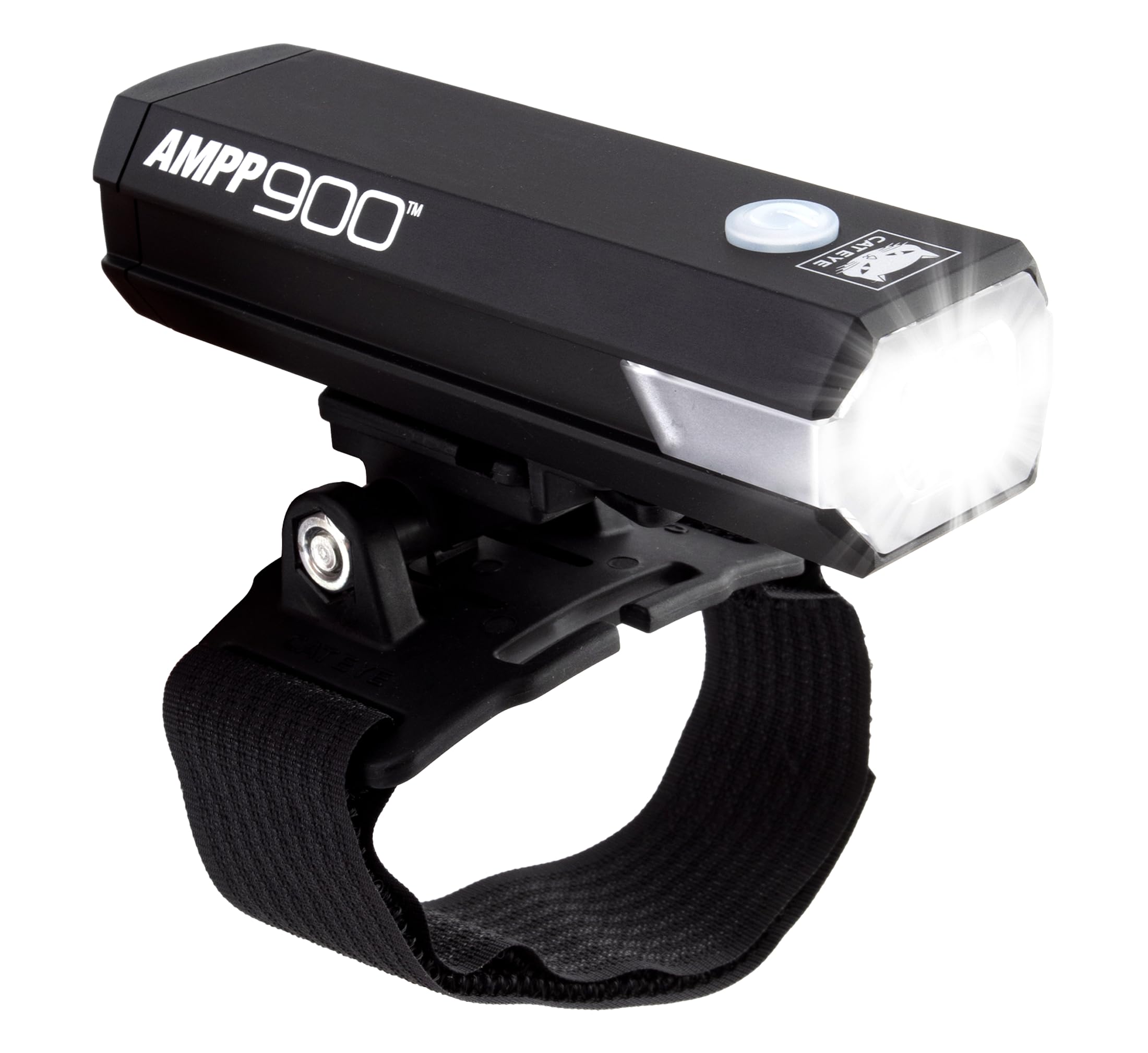 CATEYE - AMPP USB Rechargeable Bike Headlight (AMPP900 Helmet Mount)