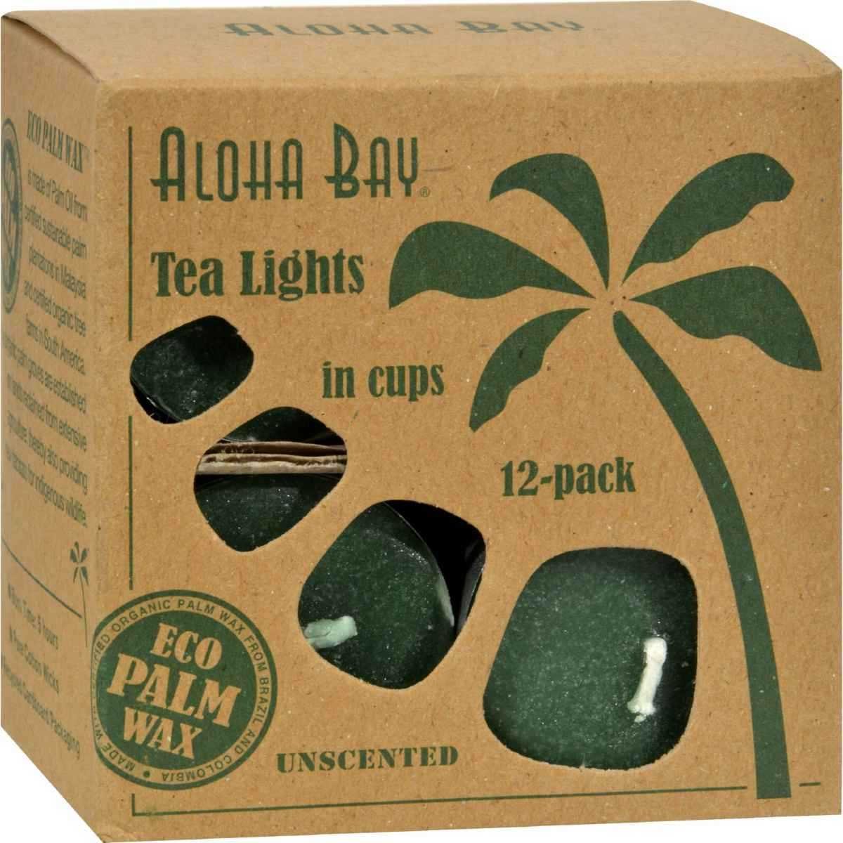 Aloha Bay - Tea Light - Green - 12/.7 Oz