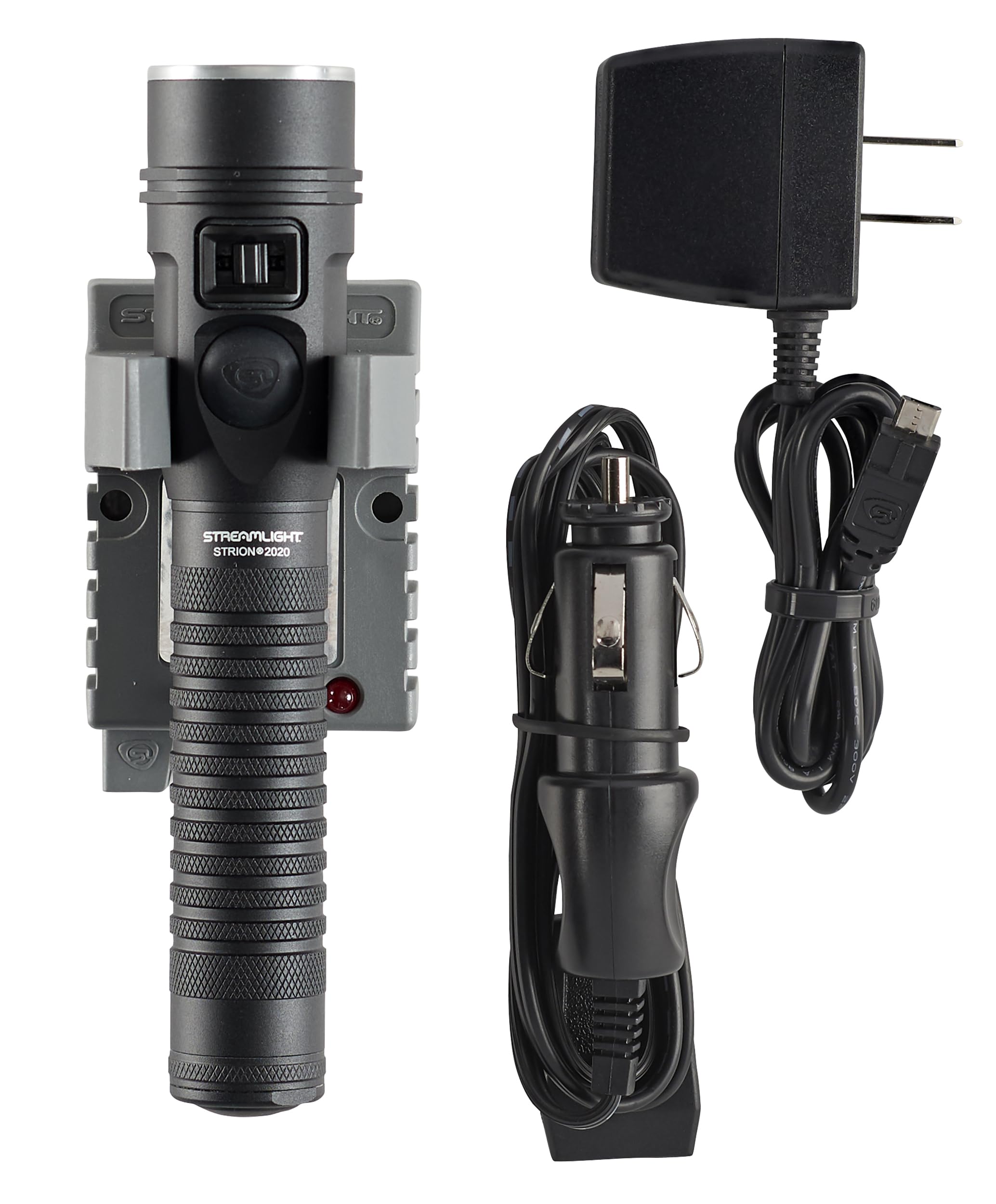 Streamlight 74431 Strion 2020 1200-Lumen Rechargeable Led Flashlight Includes 120V/100V Ac/12V Dc Charging System And Holder, Bl