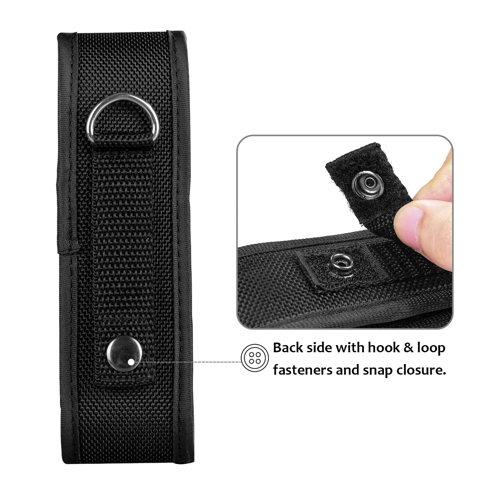 Wurkkos Flashlight Holster, Led Tactical Flashlight With Elastic Nylon, Flashlight Pouch, Nylon Pouch Holder, Flashlight Carry C