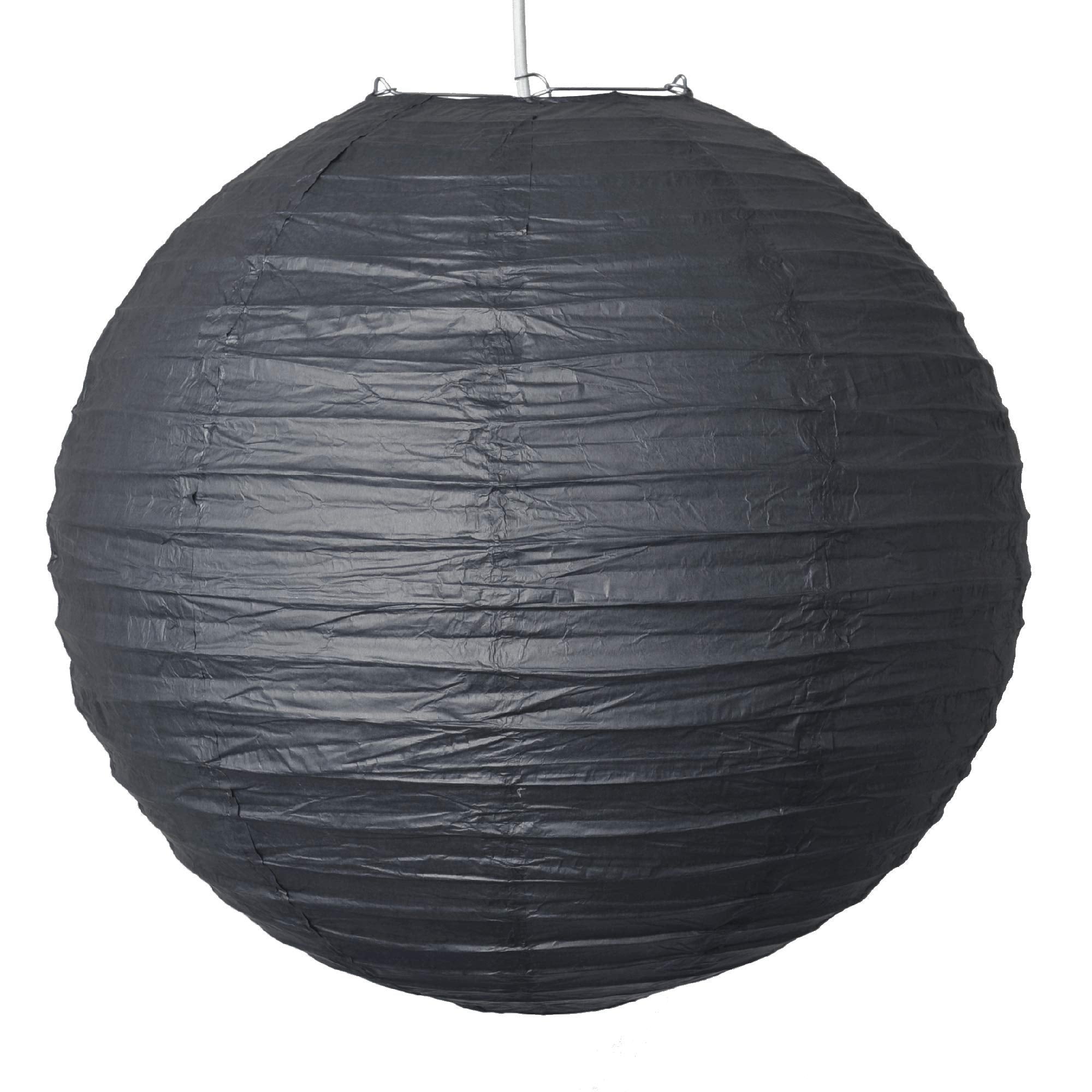 Amscan 3 Count Black Paper Lanterns