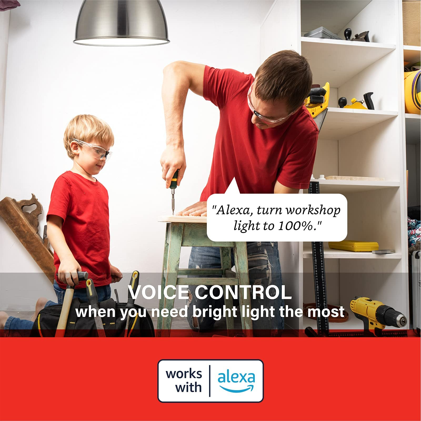 Sengled Alexa Light Bulbs 100W Equivalent, Smart Light Bulbs 1500 Lm Bluetooth Mesh, Smart Bulbs That Work With Alexa Only, High Brightness, Soft White A19 2700K Dimmable Bulb, No Hub Required, 2 Pack