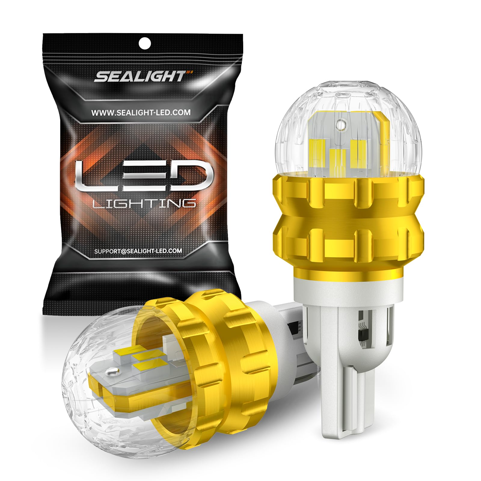 Sealight 912 921 Led Bulb Reverse Light Super Bright 3020Smd Canbus Error Free T15 Led Backup Lights For 906 916 W16W 912 Led Bu