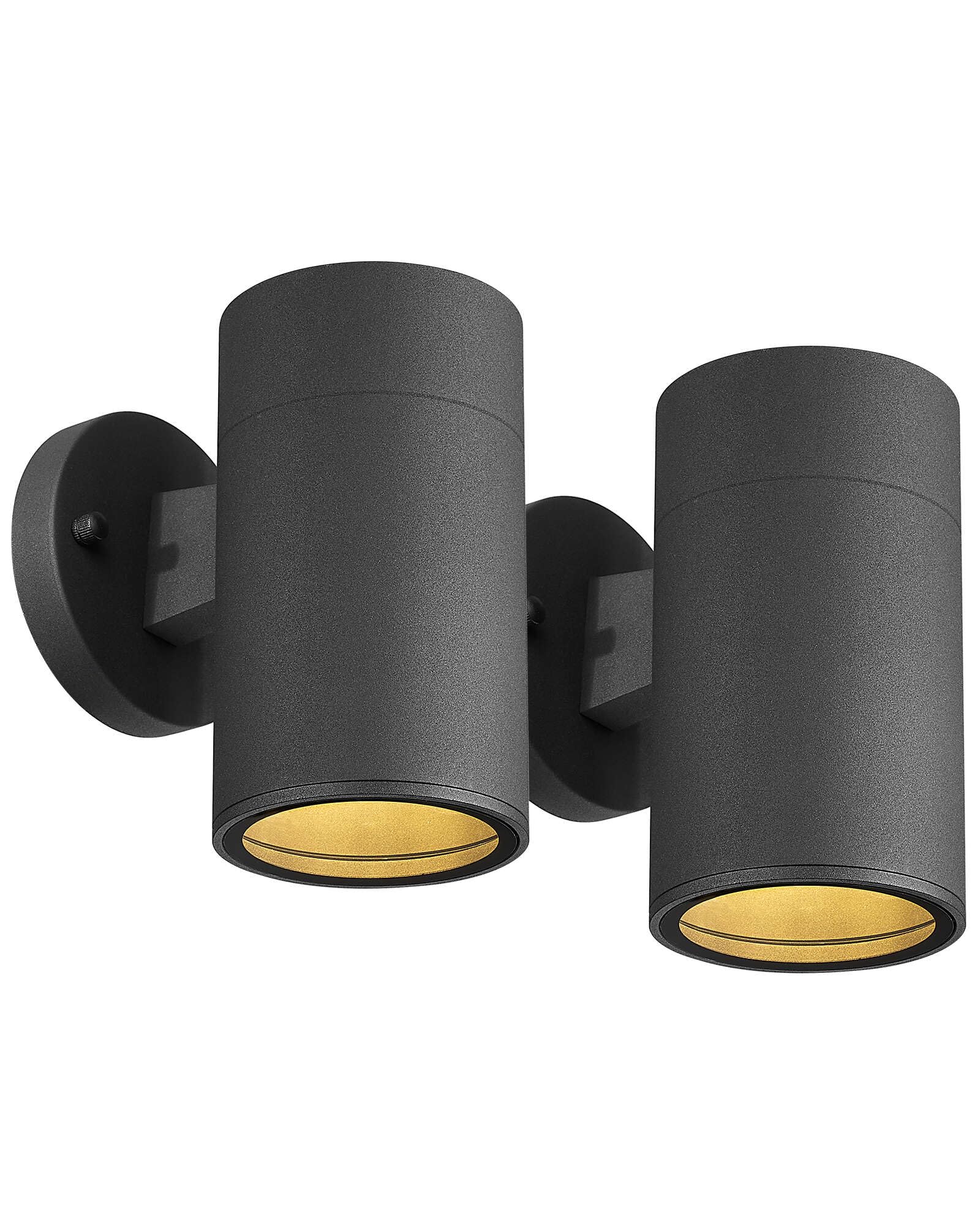 Ken & Ricky Outdoor Wall Lights  Exterior Lighting Fixtures  Matte Black Outdoor Porch Light With Tempered Glass Cover For Porch Garage Patio Doorway Entryway -2 Pack