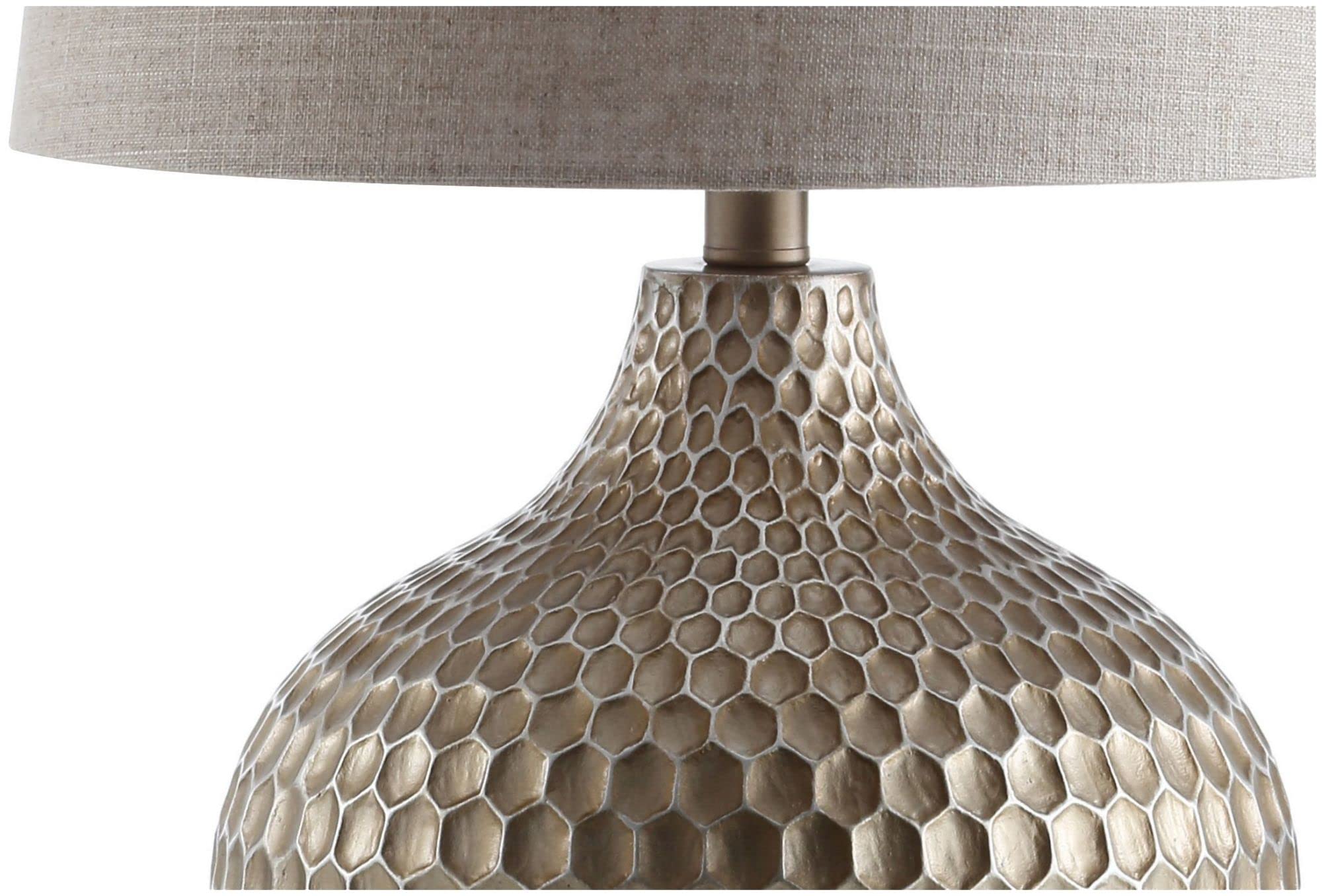 Jonathan Y Jyl3020A Bates 22'' Honeycomb Led Table Lamp Contemporary Transitional Bedside Desk Nightstand Lamp For Bedroom Livin