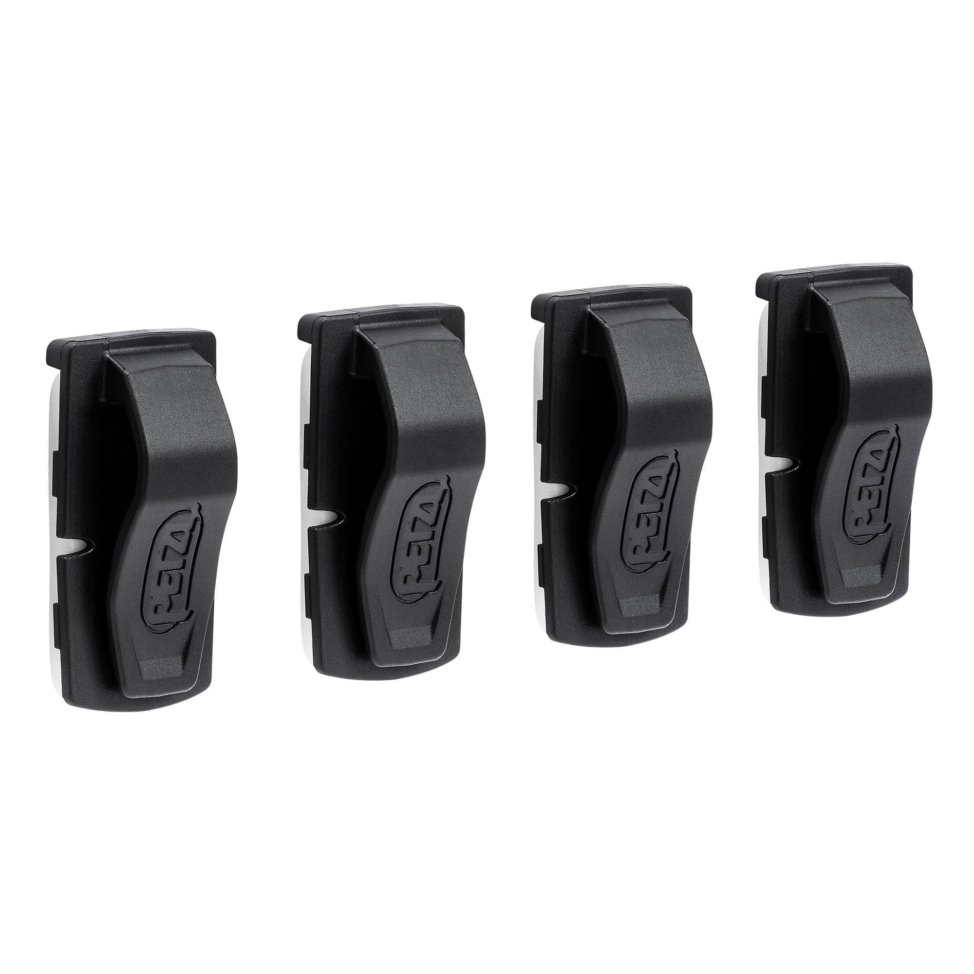 PETZL UNI Adapt - Universal Helmet Clips for Headlamps (Pack of 4)