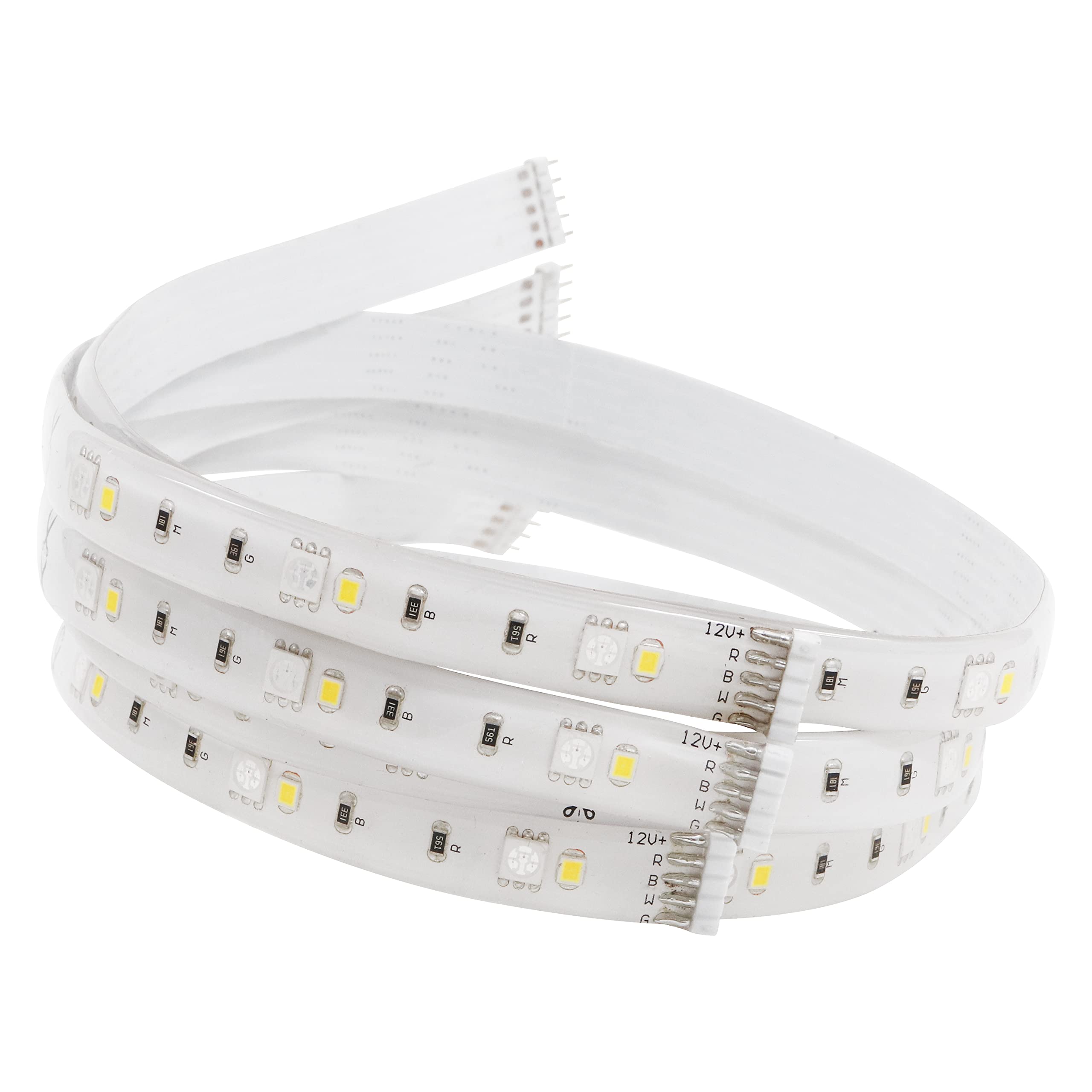 LEDVANCE SYLVANIA LED Mosaic Flexible Light Expansion Kit, 2ft RGBW Strips, Indoor Plug-In with Remote Control, Model 65483