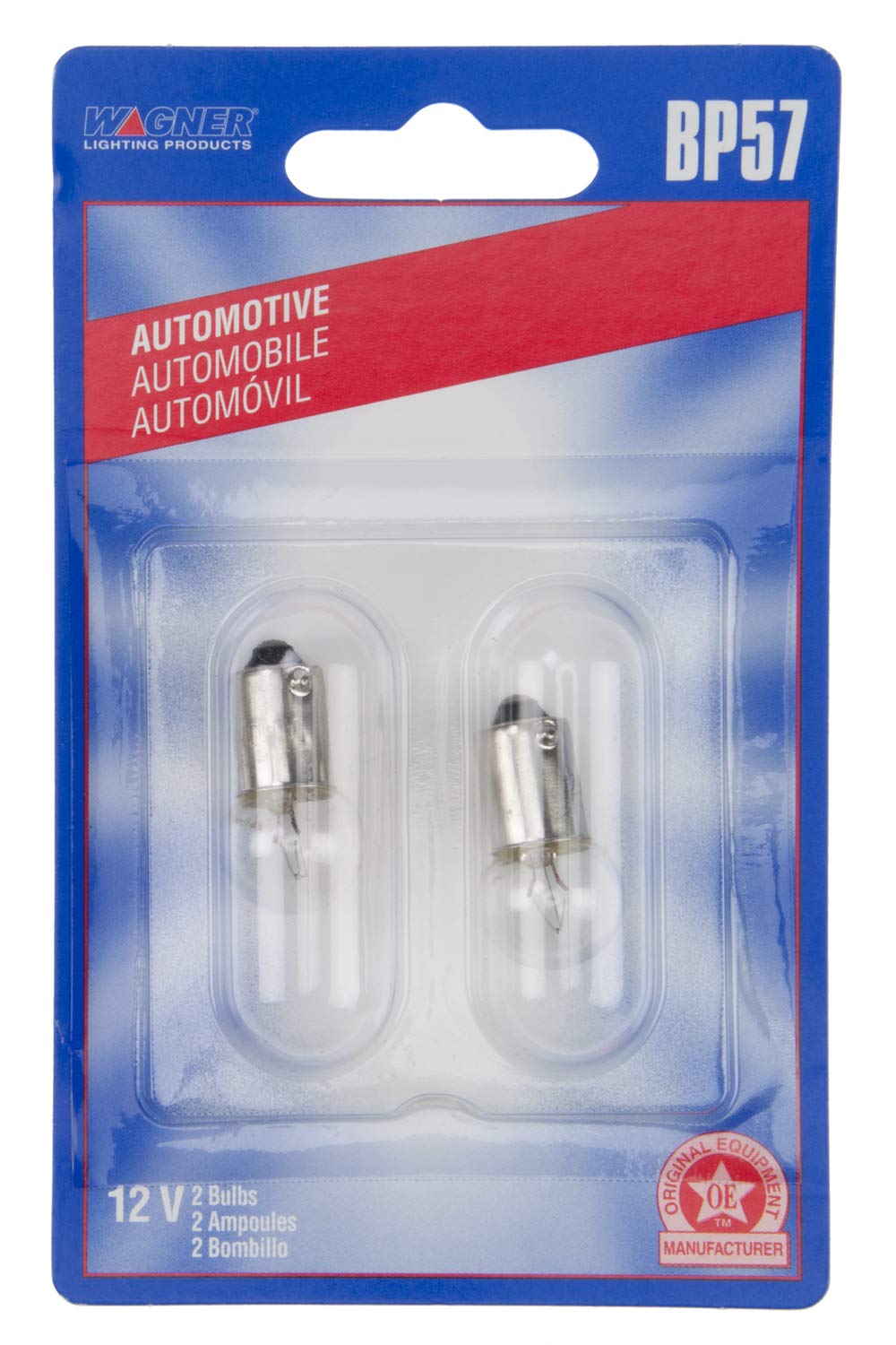 Wagner Lighting Bp57 Standard Multi-Purpose Light Bulb Card Of 2