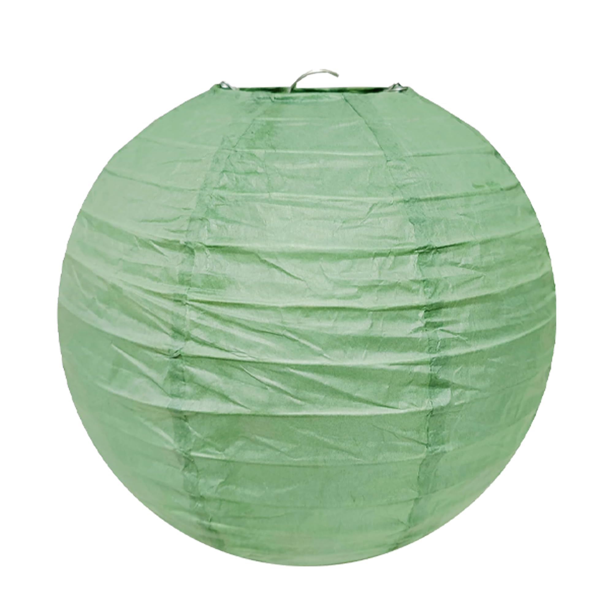 Mudra Crafts Sage Green Paper Lanterns Wedding Party Decorations - 12 In 10 Round Japanese Chinese Lanterns Decorative Hanging C