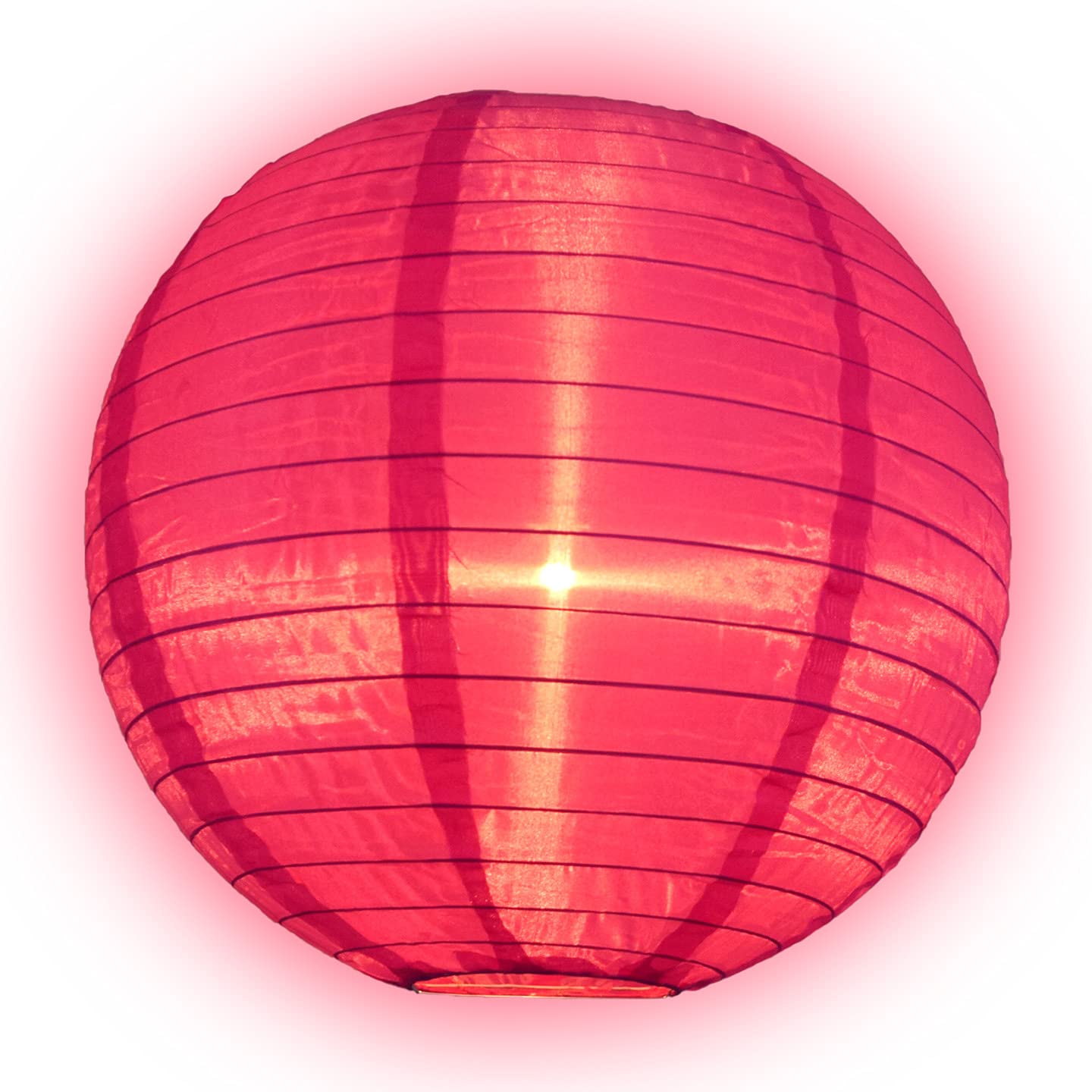 Paperlanternstore.Com 10 Inch Purple Nylon Lantern, Durable Hanging Decoration