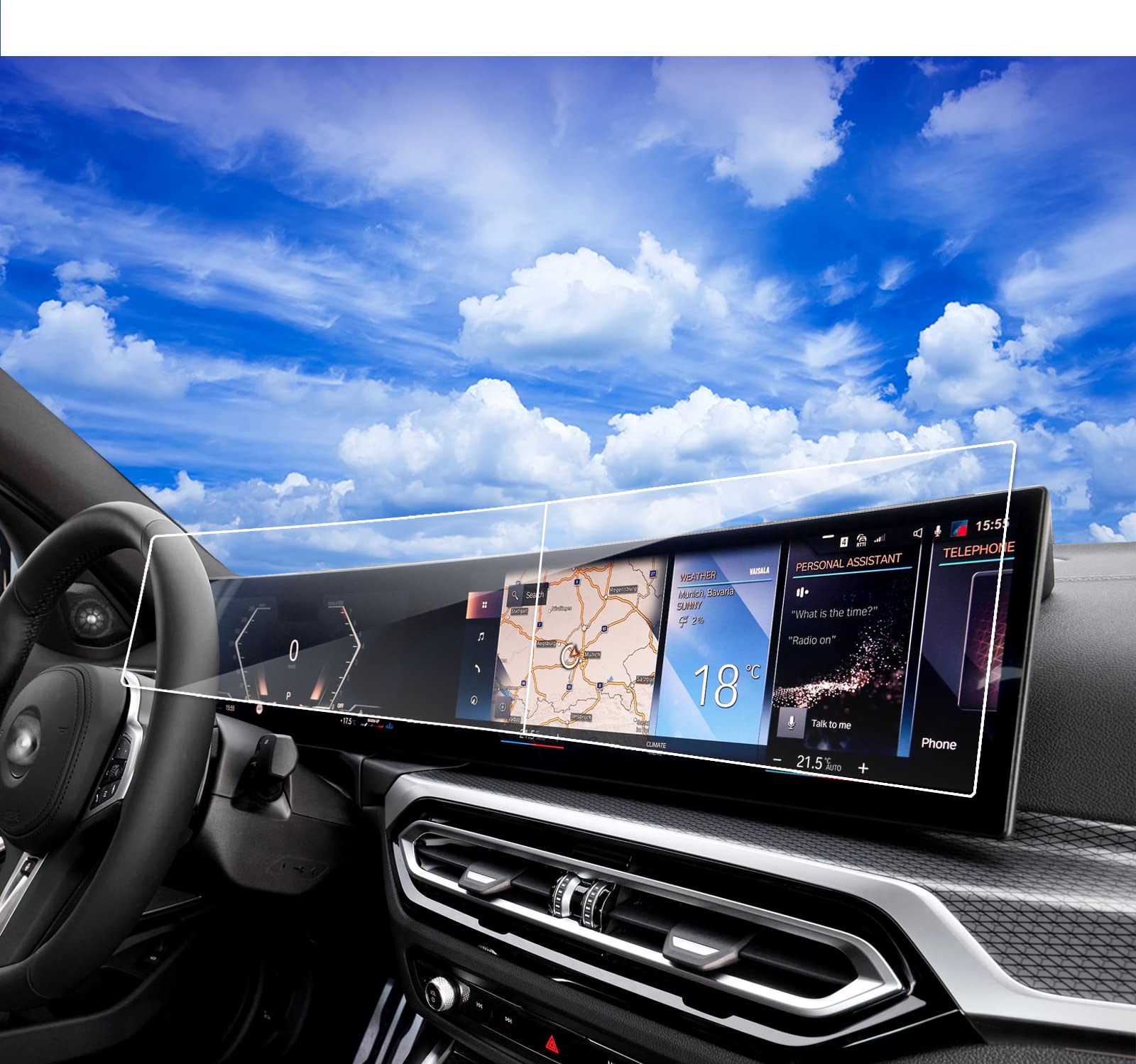 2024 2023 Bmw 3Series Screen Protector For 2023 2024 Bmw X7 I4 I7 Ix 3Series 4Series 5Series 7 Series,2024 2Series Ldrive 8 Touc