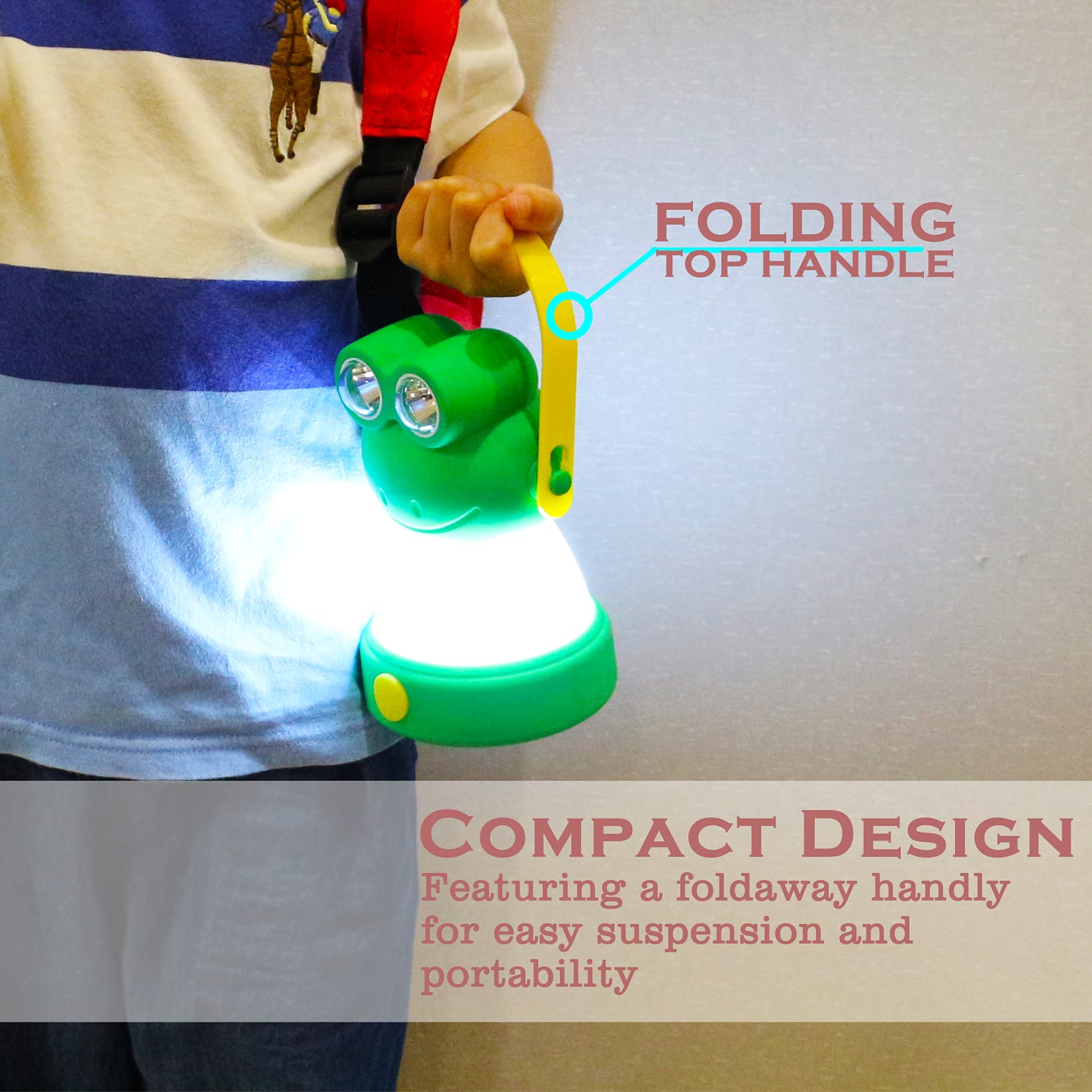 FANT.LUX LED Camping Lantern & Headlamp Set for Kids, Model NBOWL-001, Lightweight, Battery Powered, Owl Design