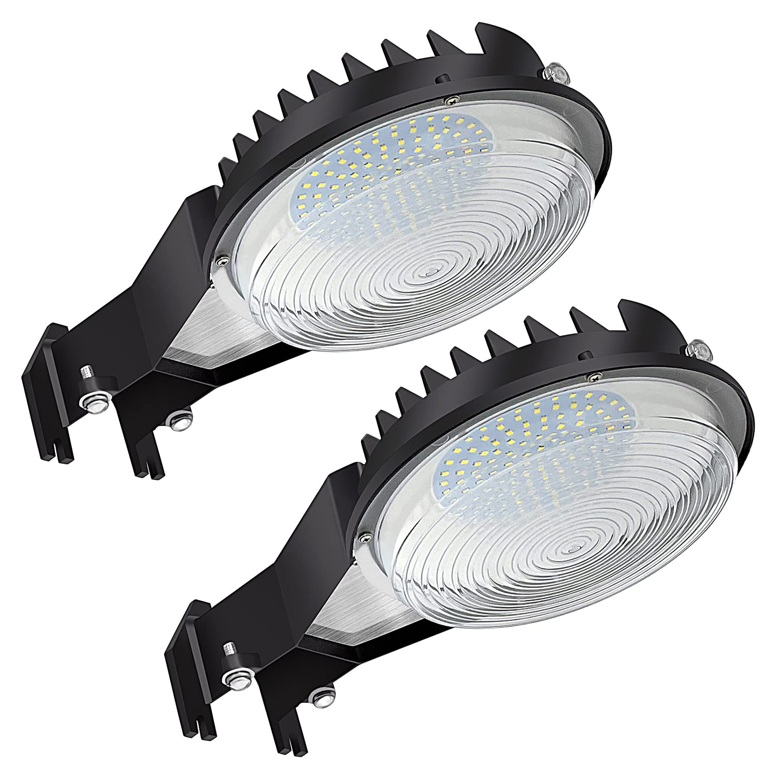 SZGMJIA LED Barn Light, 2Pack Dusk to Dawn Yard Outdoor Lighting with Photocell, Ultra Bright 70W 10,500lm LED 5000K Daylight, 7