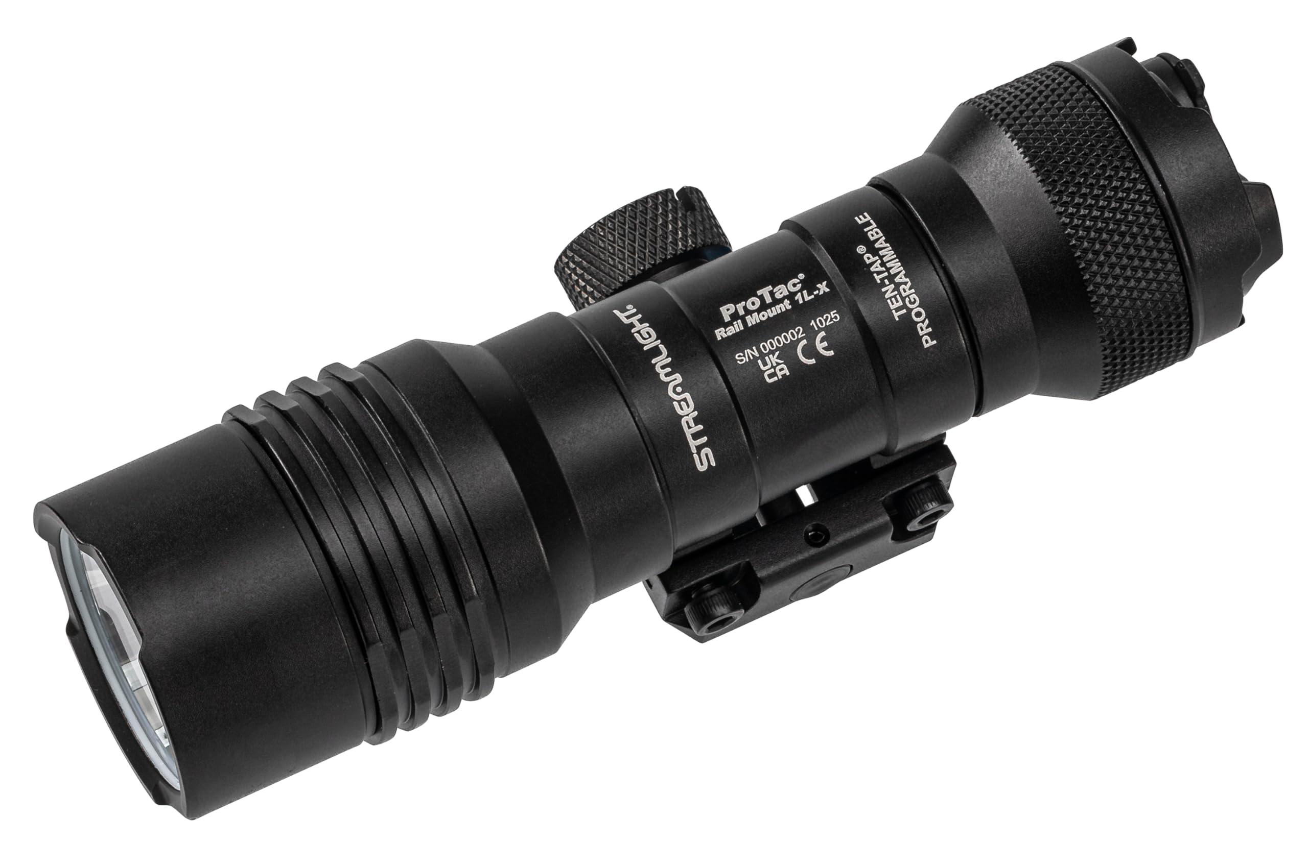 Streamlight 89024 ProTac Rail Mount 1L-X Pro 500-Lumen 18,000-Candela Rechargeable Capable Weapon Light with Non-Rechargeable Ba