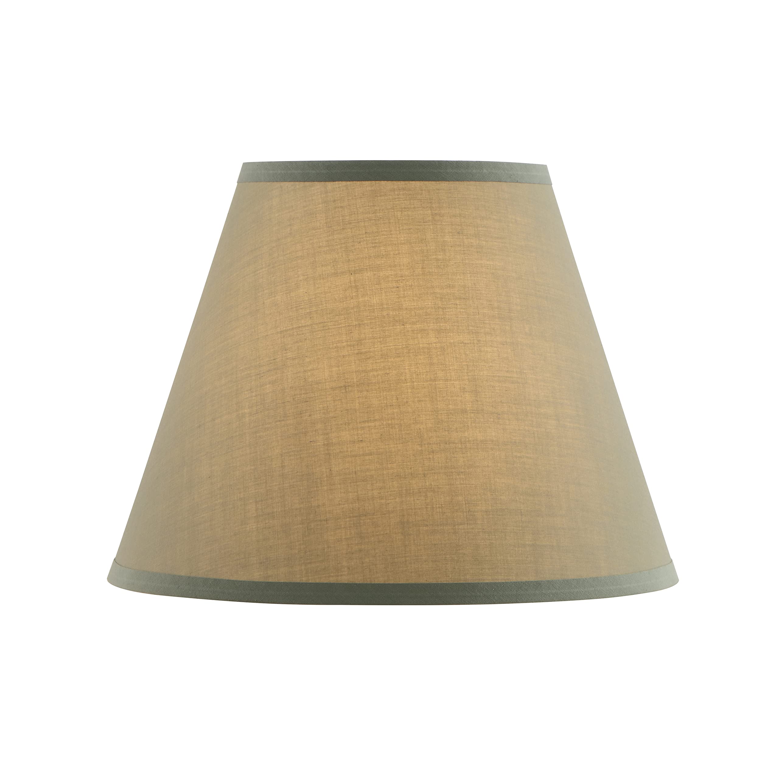 Aspen Creative 32071, Hardback Empire Transitional Spider Celadon Lamp Shade, 7&quot; Top X 13&quot; Bottom X 10&quot; Slant