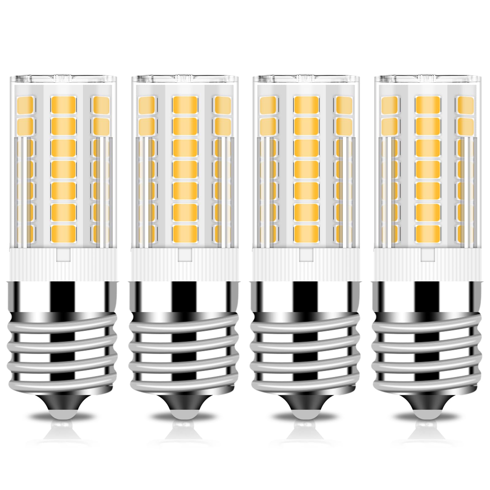 TZHILAN 5304517886 KEI D28x kel 2816x Refrigerator Light Bulb 3.5W E17 Led Freezer Light Bulb Replacement, 5304522314 Warm White