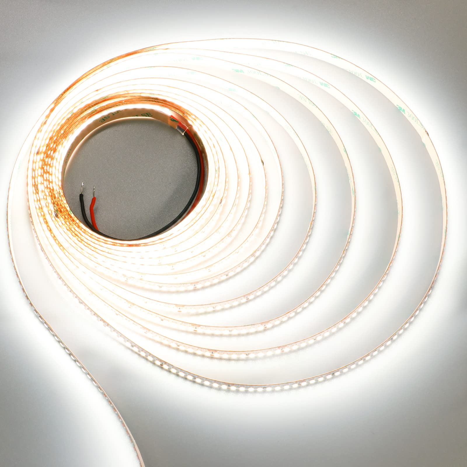 Joylit 24V Led Strip Lights 16.4Ft, 5000K, 224 Leds/M, Dimmable