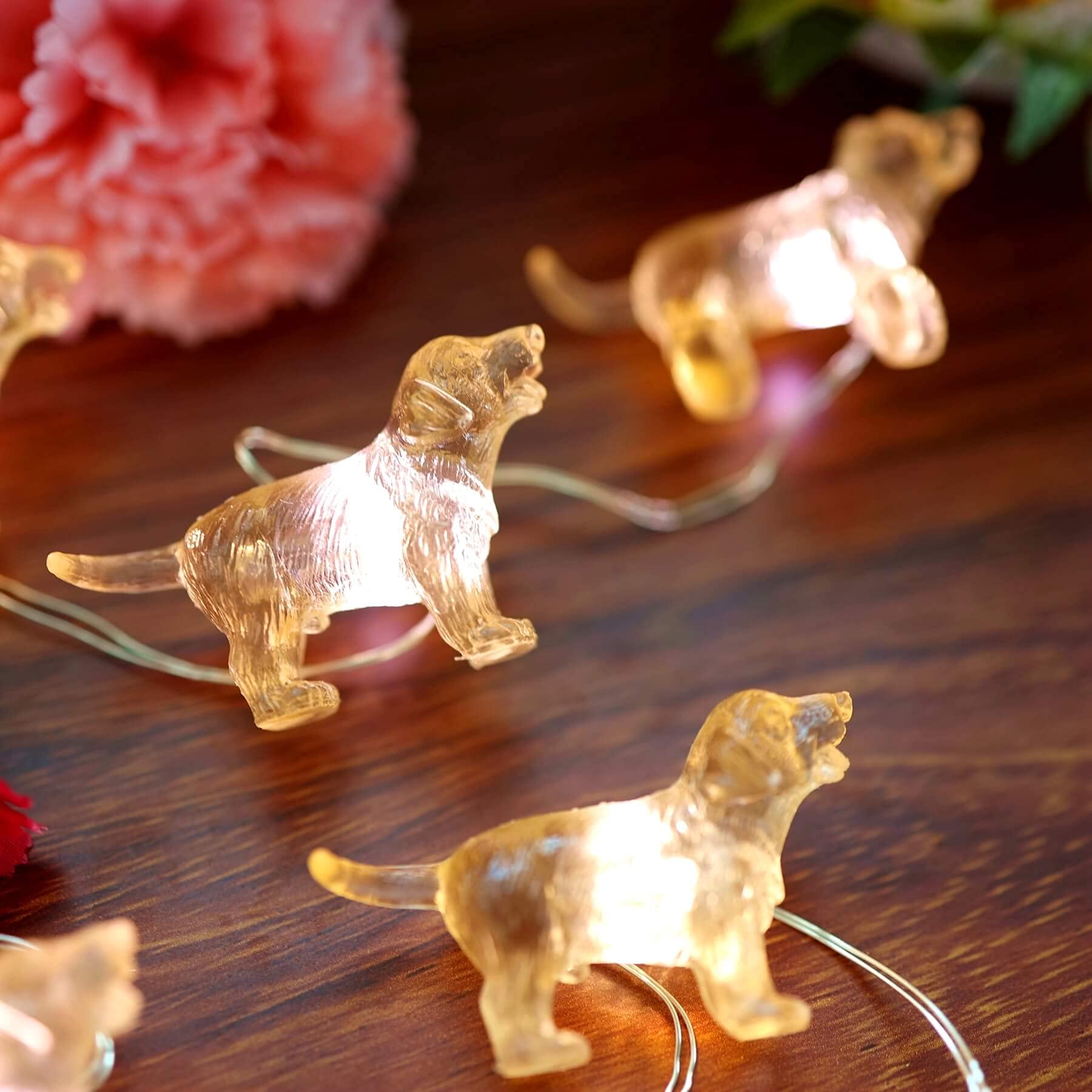 Belniak Fairy Labrador String Lights Unique Decorative Light Dog Gifts for Girls Cute Lights 20LEDs 8ft Battery Operated for Bir