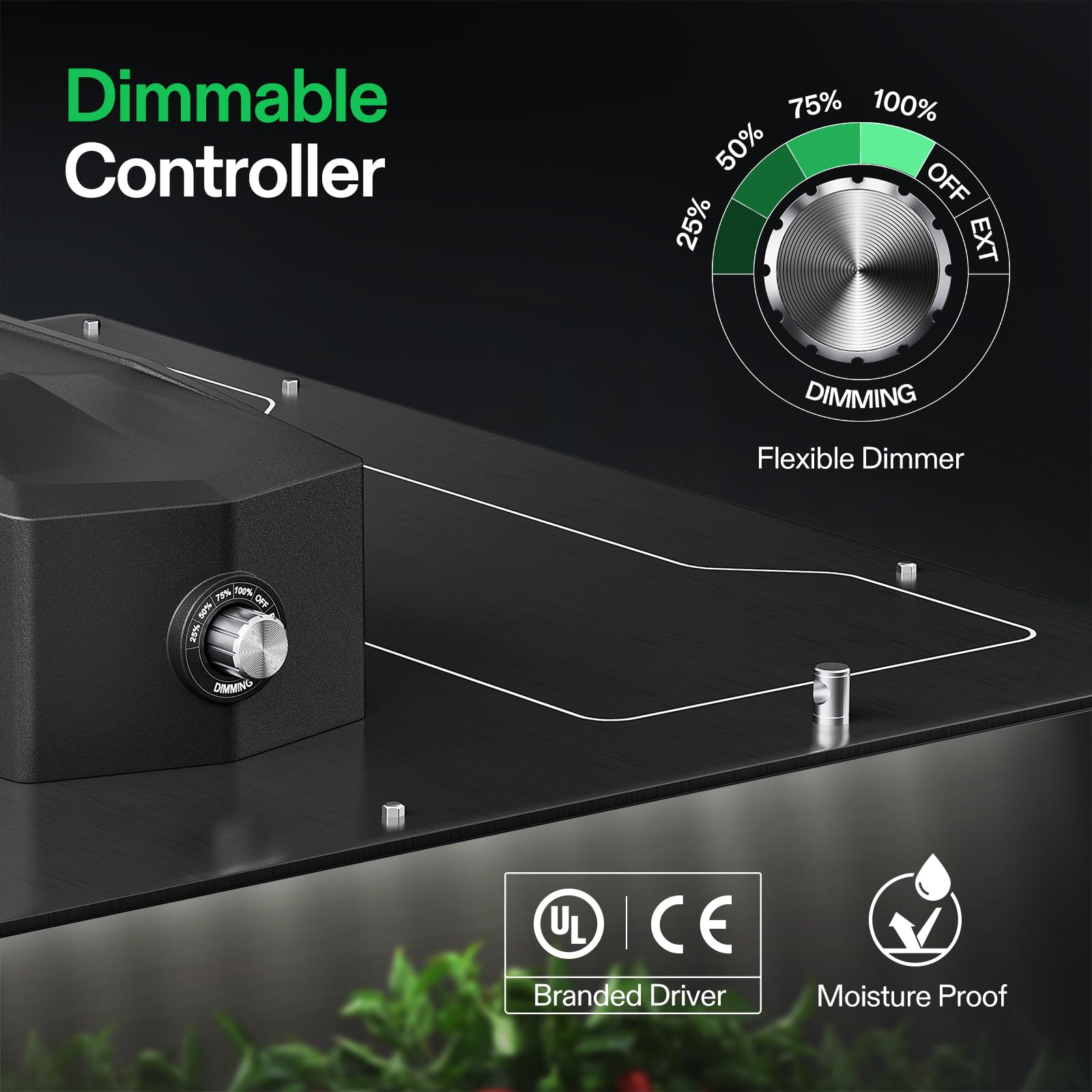 Vivosun Vs4000 Led Grow Light With Samsung Lm301 Diodes &Brand Driver Dimmable Lights Sunlike Full Spectrum For Seedling Veg & Bloom Plant Grow Lamp For 4X4/5X5 Grow Tent