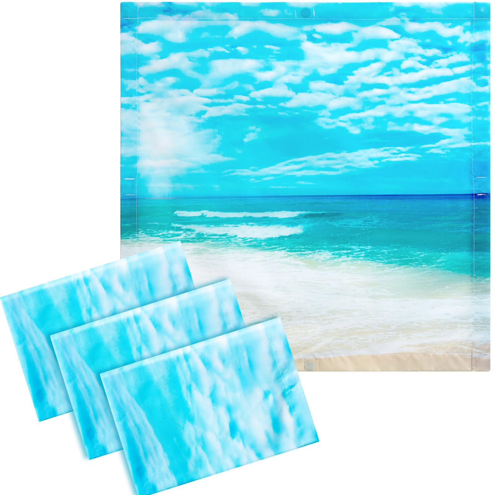 Vihose 4 Pcs 2 X 2 Feet Fluorescent Light Covers For Ceiling Lights Classroom Magnetic Light Filters For Reducing Harsh Glare Flicker For Office Classroom Home Drop Ceiling(Wave)
