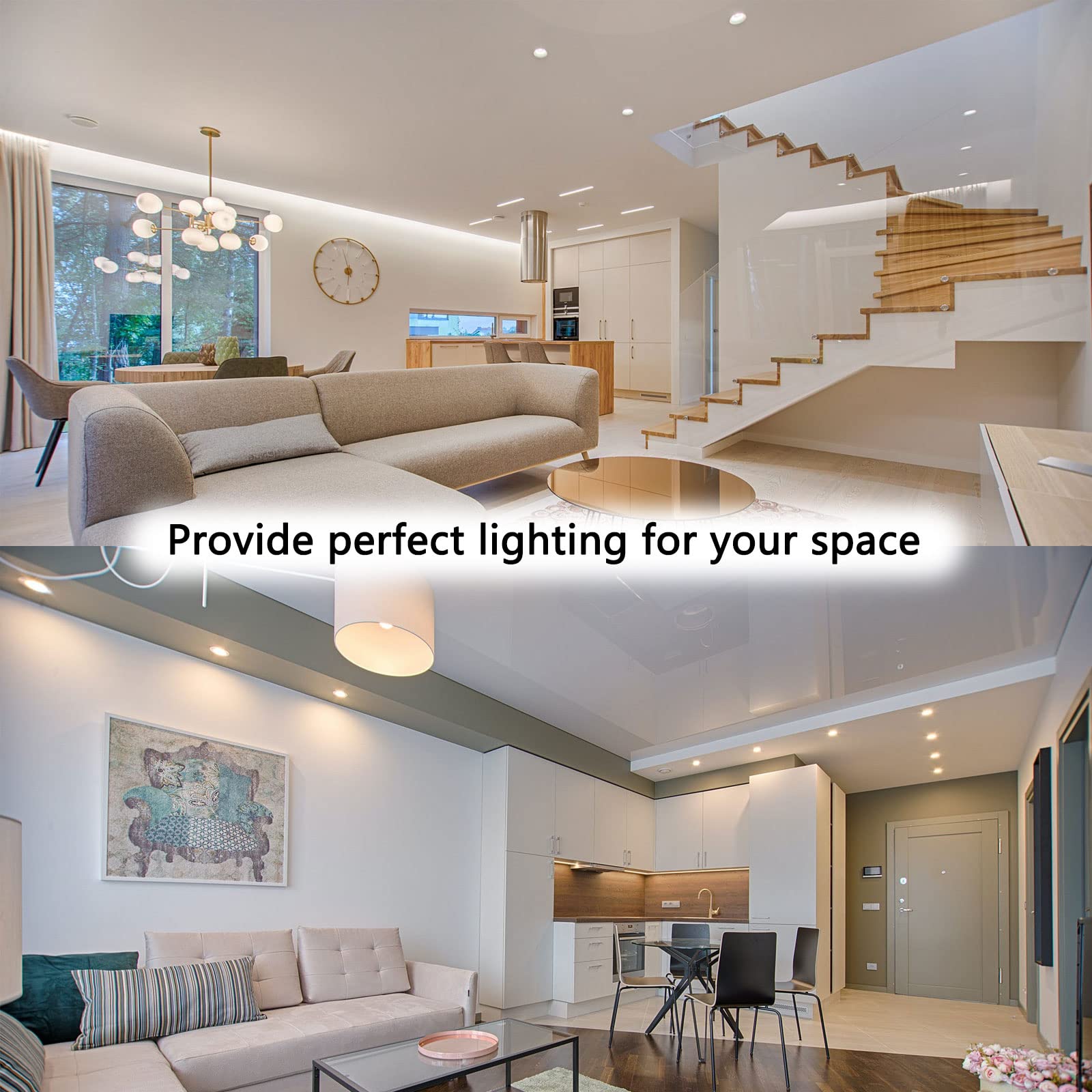 haraqi PAR20 50 Watt E26 Medium Base Halogen Flood Light Bulbs,Dimmable Bulbs for Range Hood Lights,Ceiling Fan,Table Light, Sho