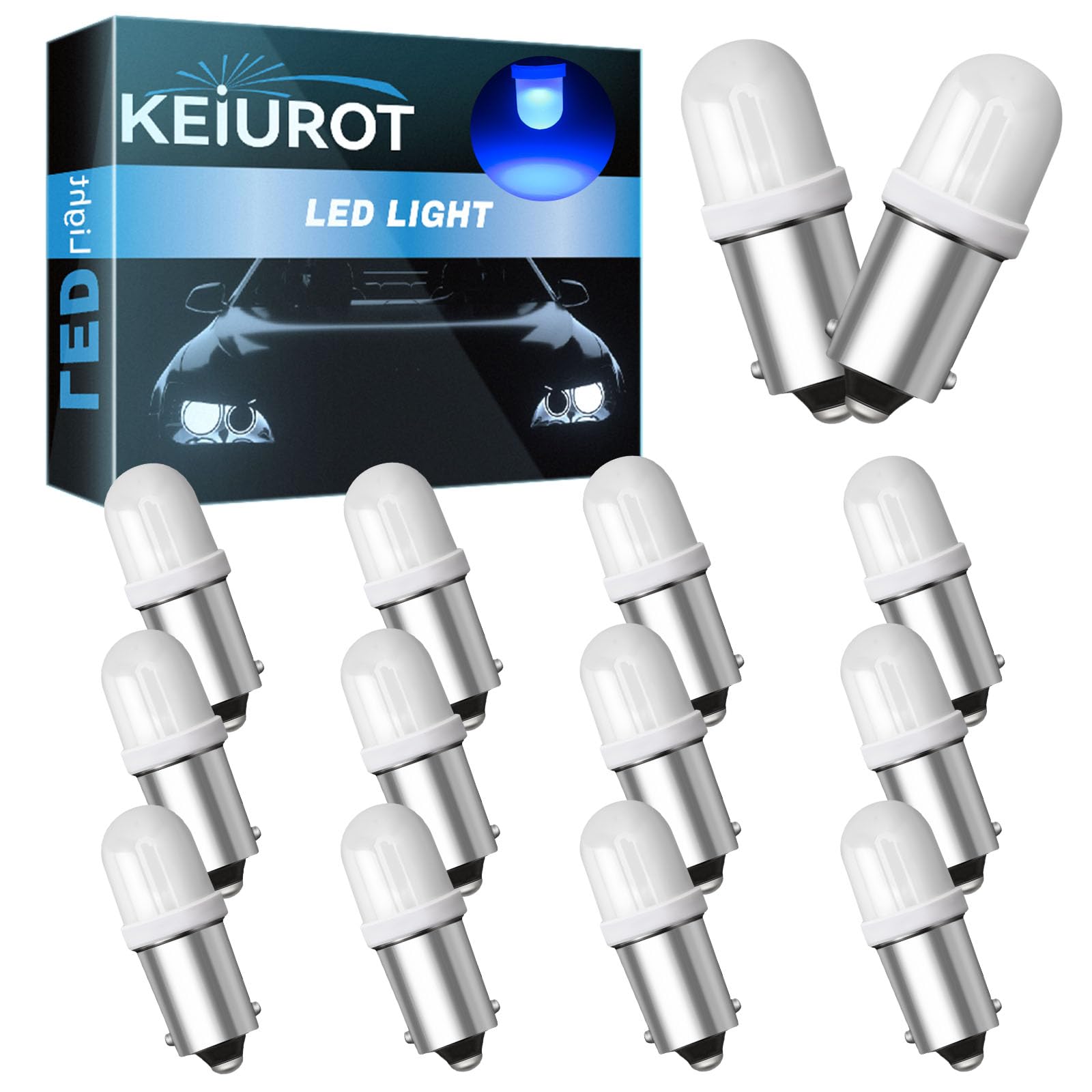 Keiurot Ge44 Bulb 47 755 756 1893 1895 1847 Bulb Ba9S Dc Ac 6.3V 6V Bayonet Led Bulb Nonpolarity For Pinball Led Bulbs Pinball M