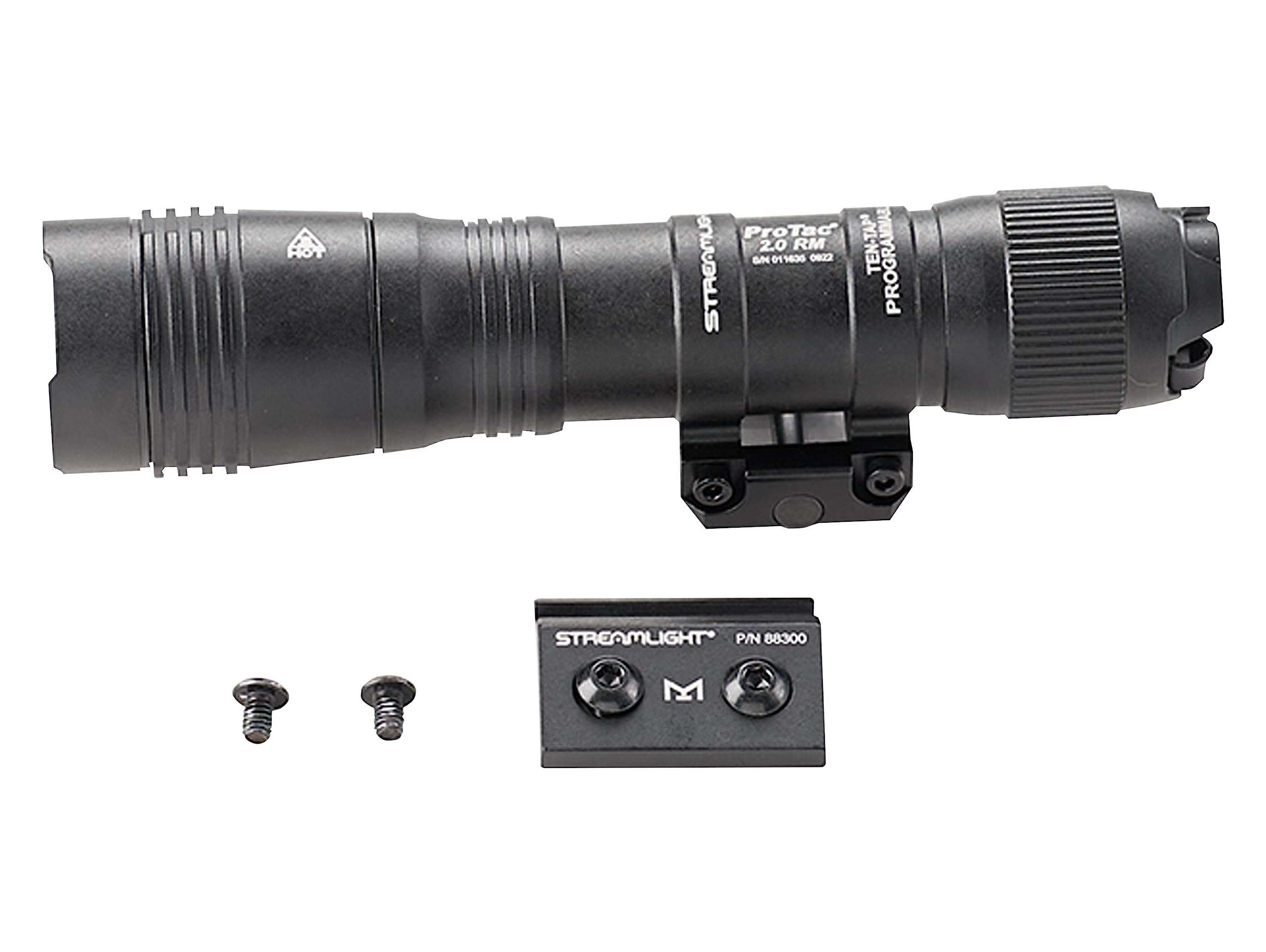 Streamlight 89003 ProTac 2.0 2000-Lumen Rail Mount High Lumen Tactical Rechargeable Long Weapon-Mounted Flashlight with SL-B50 B