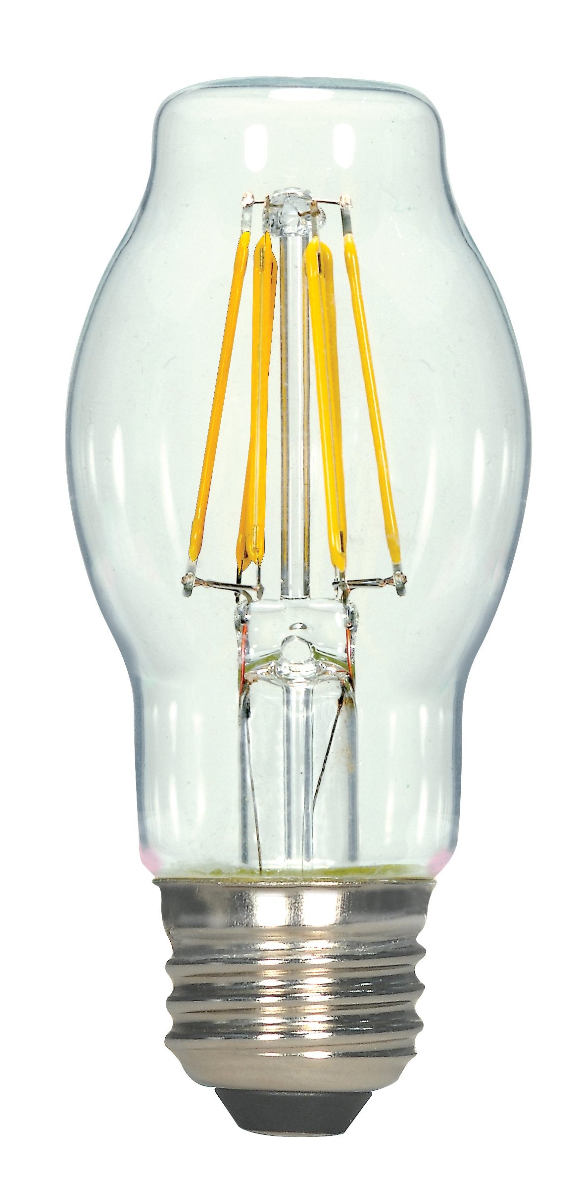 Satco S9576 Medium Bulb, 4.13 inches, 810Lm, Glass, Specialty BT15-Shape