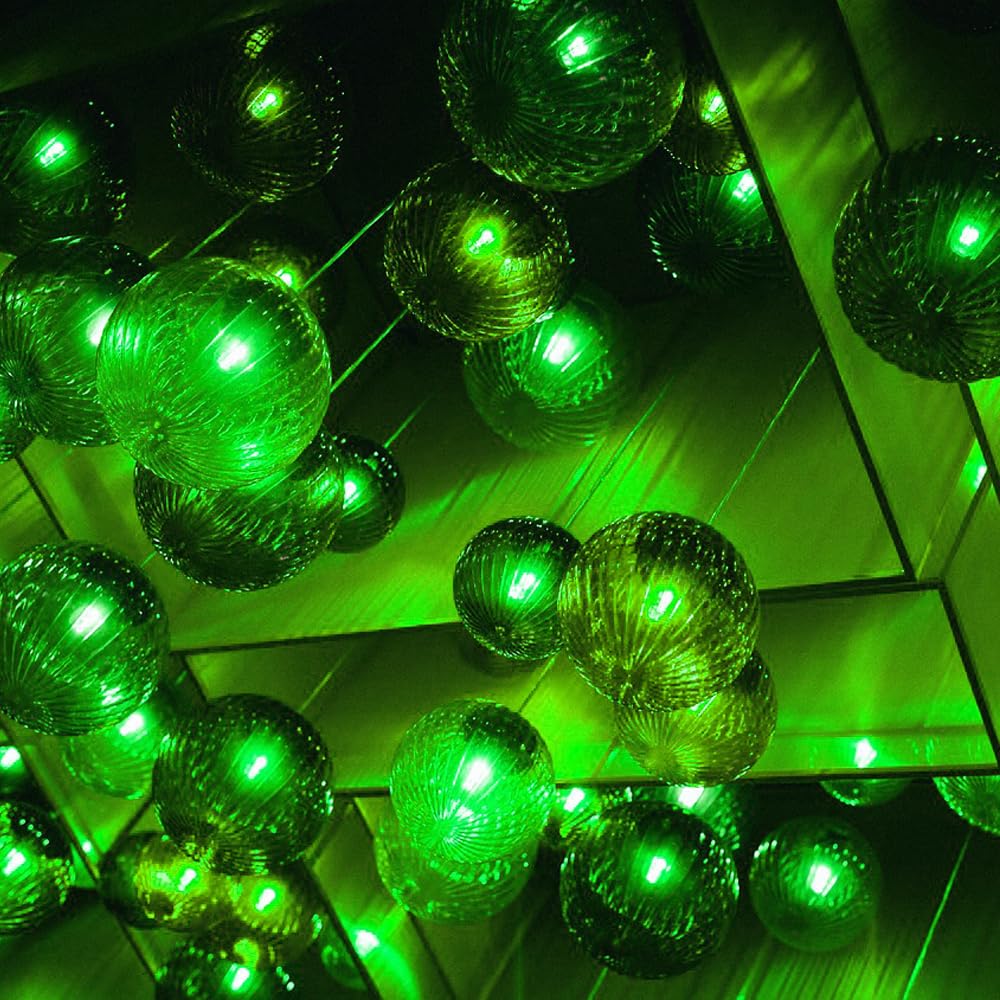 6 Pack 9W (60W Equivalent) 120V E26 Base A19 Led Colored Light Bulb  Green Led Lights For Party Christmas Decor And Halloween Lighting