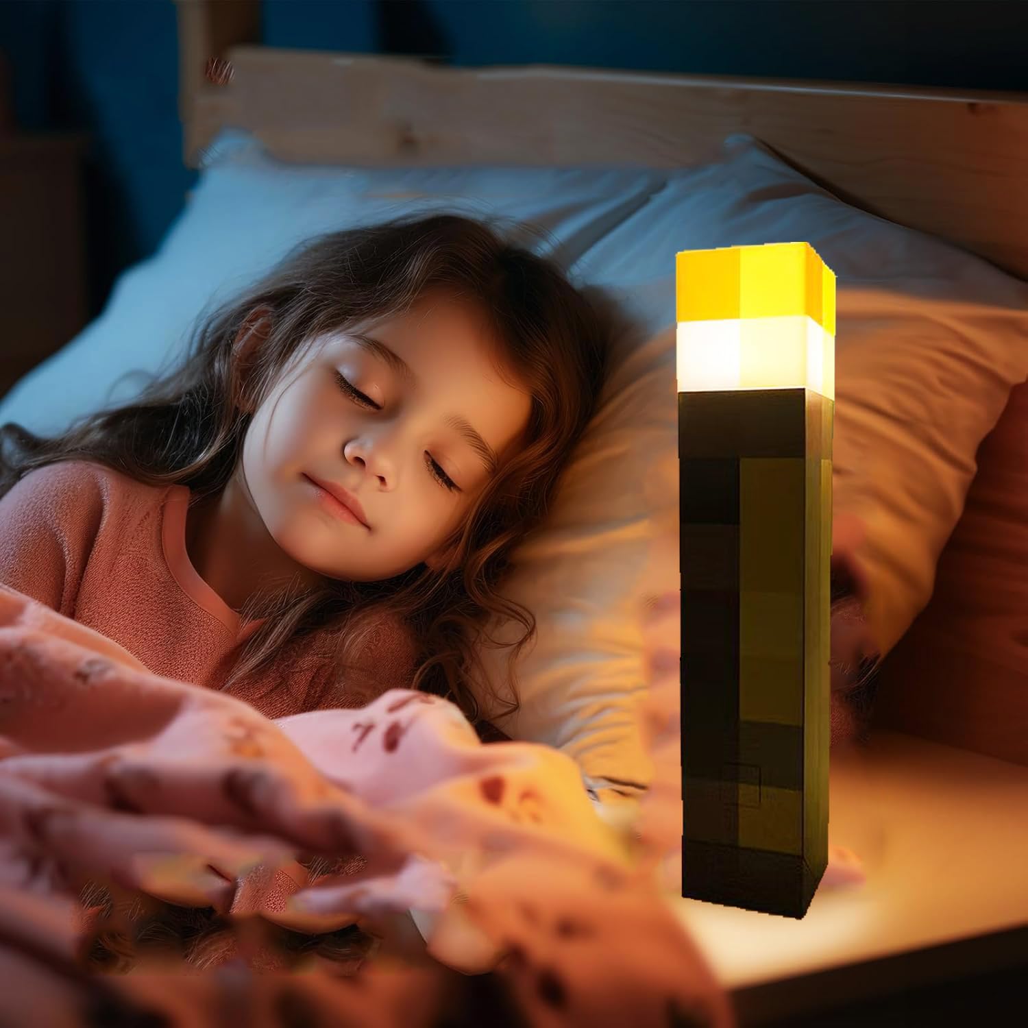 Yevheniy Light-up Wall Torch Lamp, USB Rechargeable, 3 Lighting Levels, Hand Held & Wall Mountable, Model 01, 1-Color