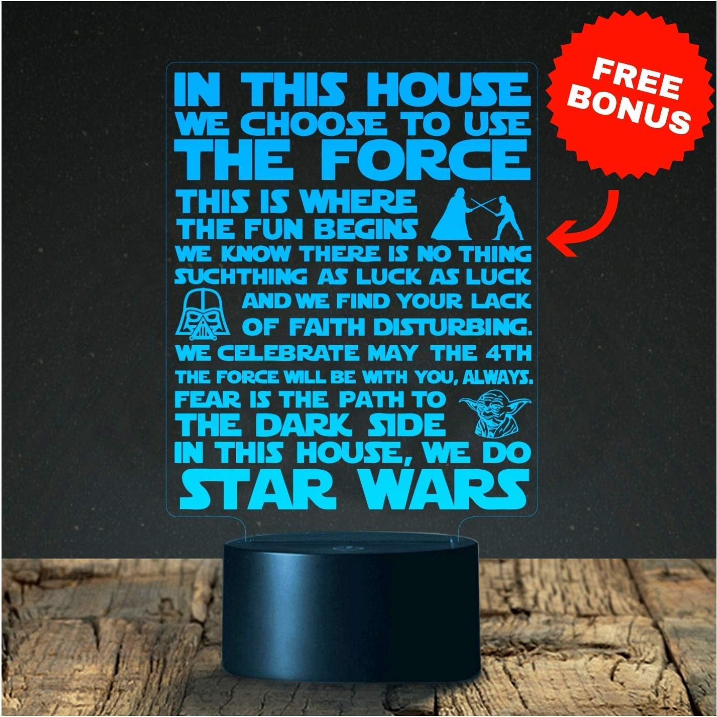 Millennium Falcon Lighting Gadget Lamp Decor Awesome Gift