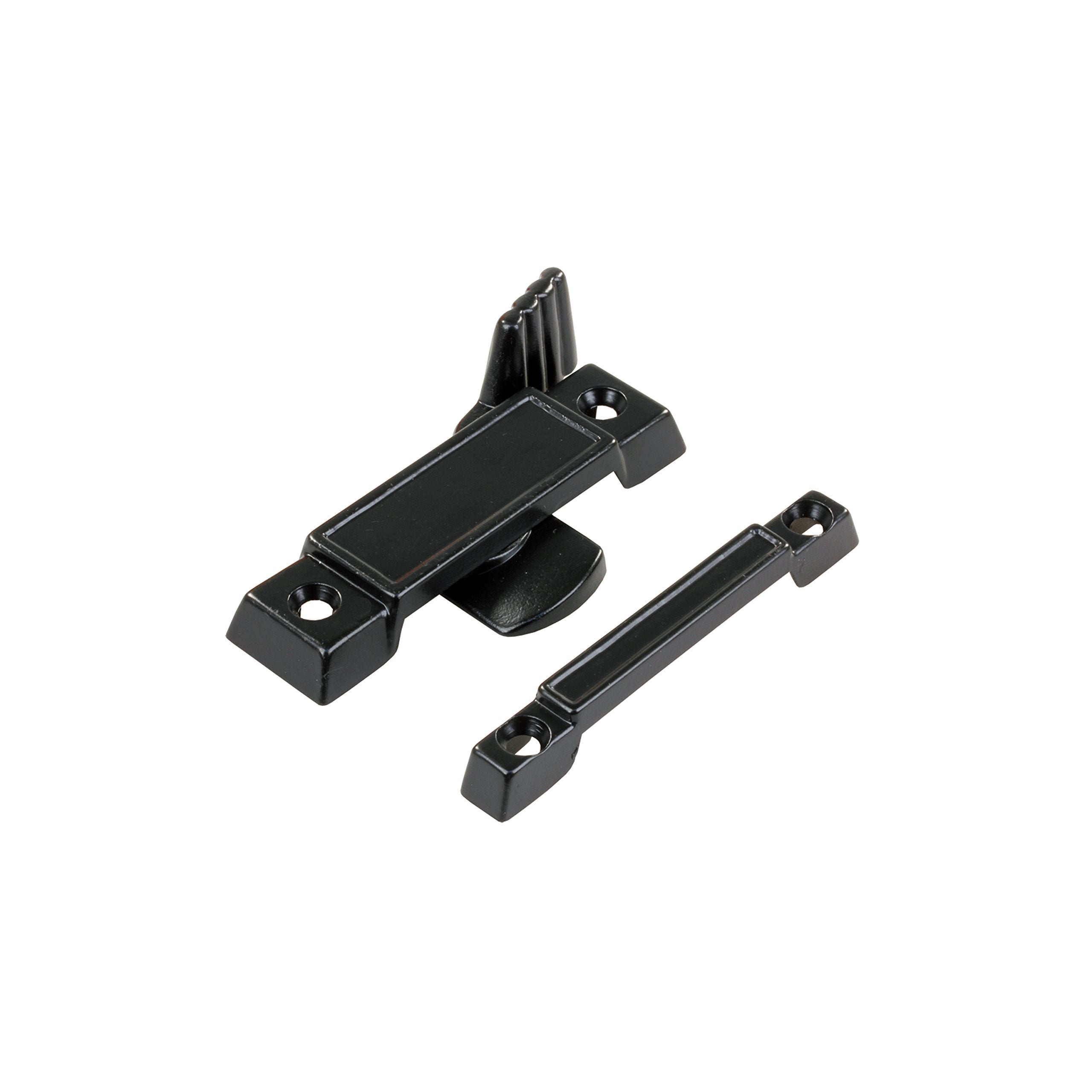 JR Products 20435 Hehr Style Window Latch,Black