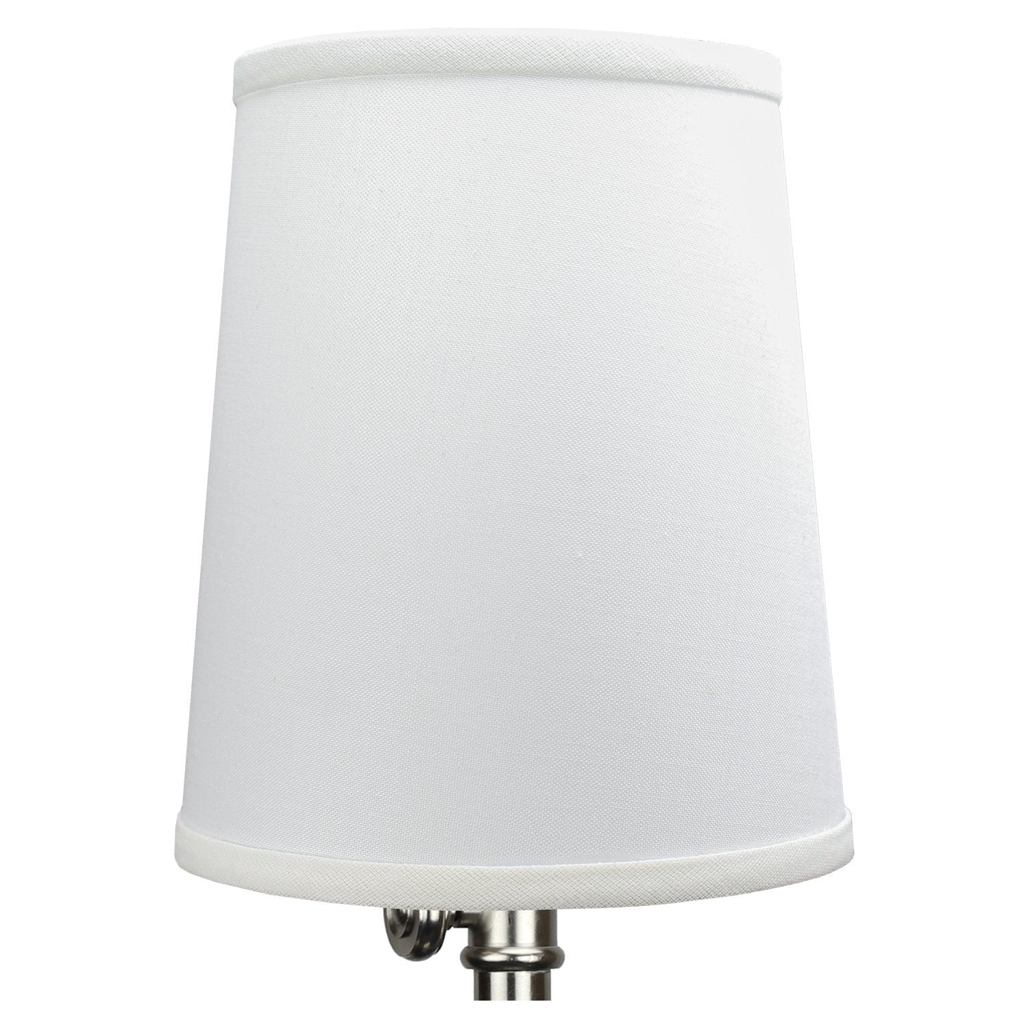 Fenchelshades.Com Lampshade 4'' Top Diameter X 5'' Bottom Diameter X 6'' Slant Height With Clip-On Attachment For Standard Ediso