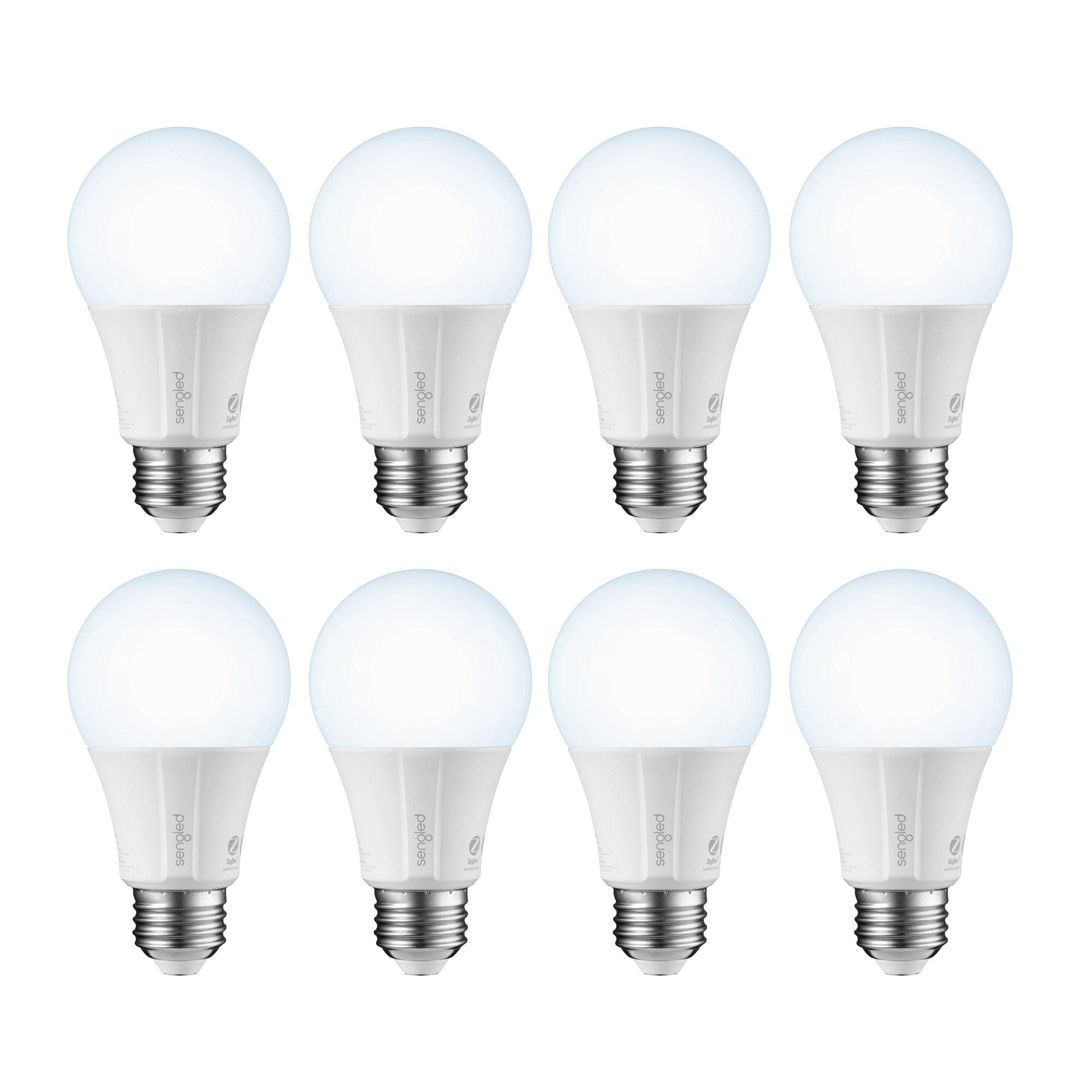 Sengled Zigbee Smart Light Bulbs, Daylight 60W Equivalent A19, 8 Count, Model E11-G14, Works with SmartThings and Echo