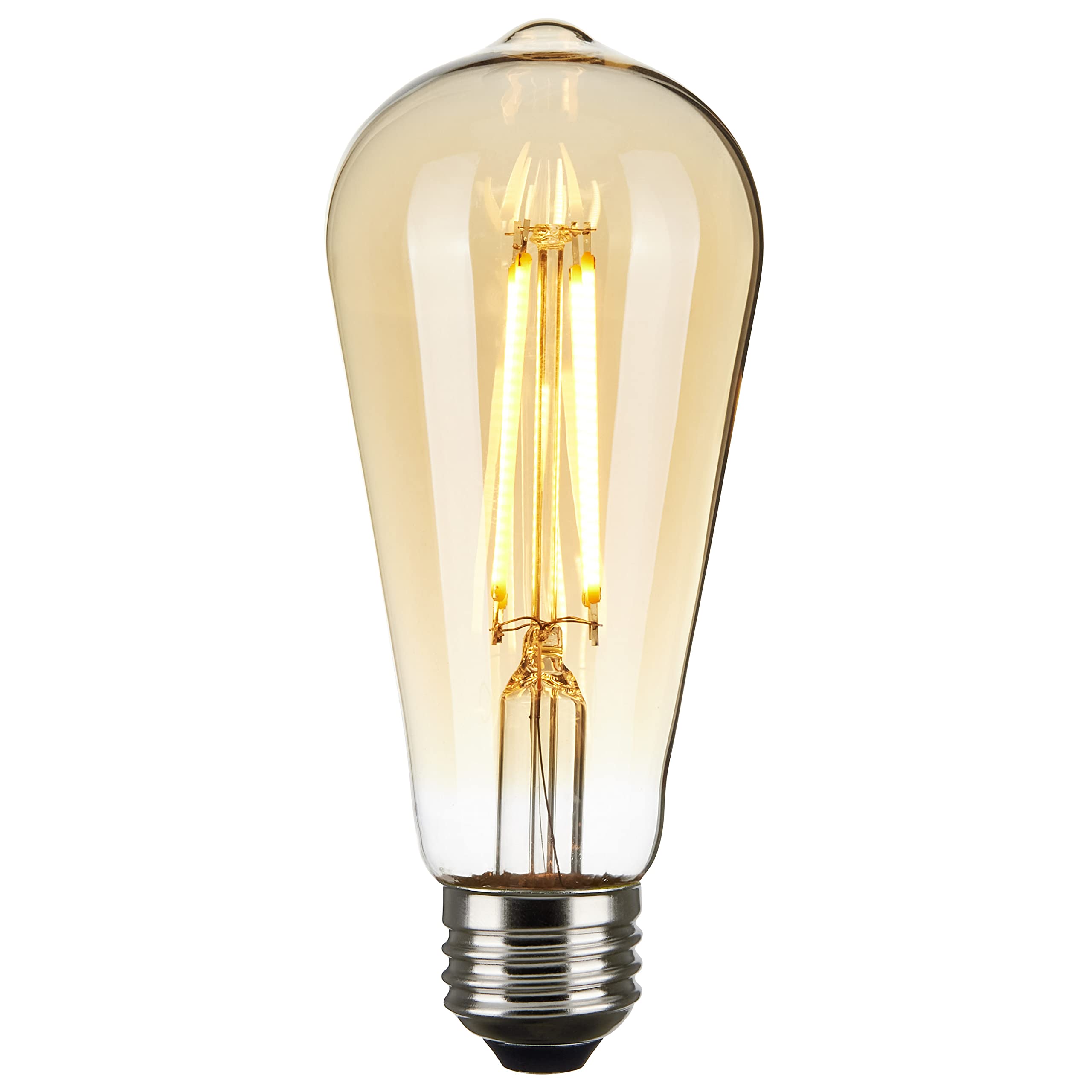 Satco S9579 Medium Bulb, 650Lm, Glass, Specialty ST19-Shape, 5.38 inches