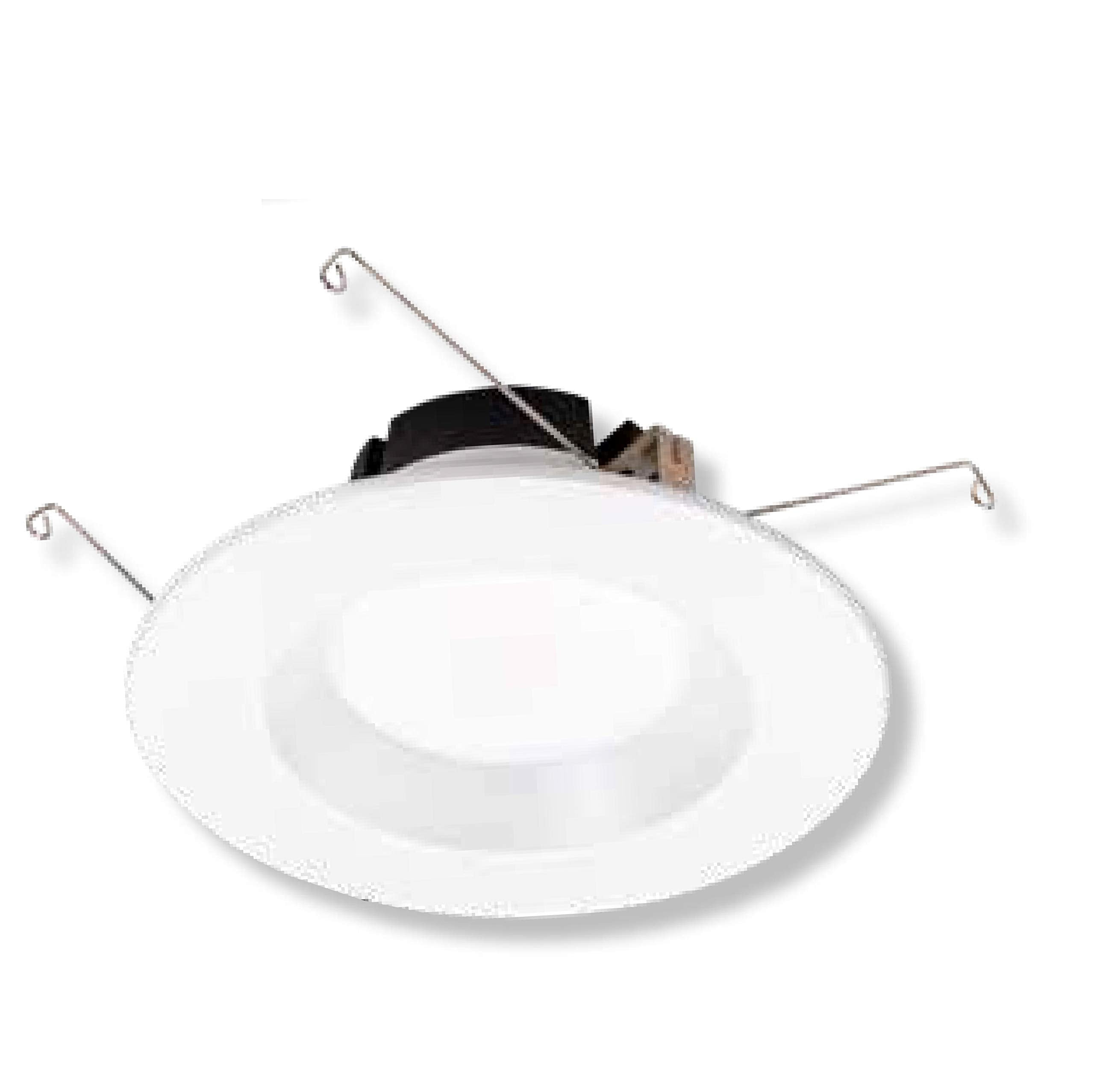 Topaz Round 4 Inch Led Recessed Retrofit Downlight, 7 W, Smooth Trim, 5Cct Selectable 2700K,3000K,3500K,4000K,5000K, White