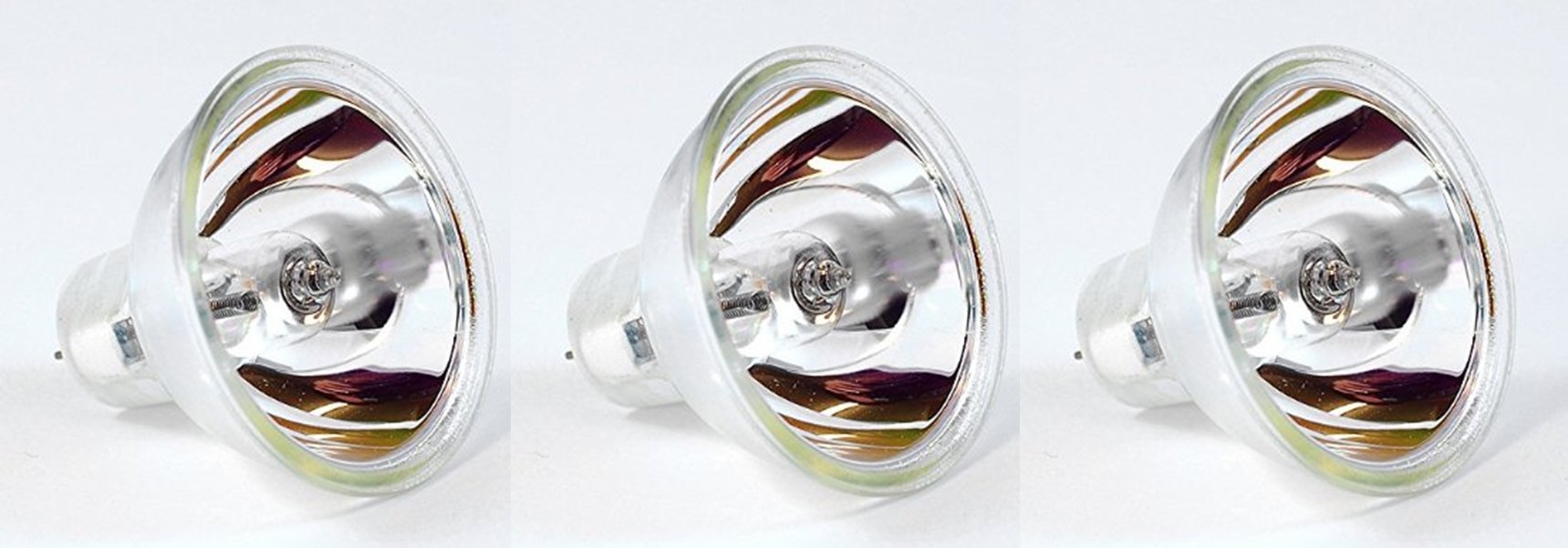 Eiko EKE Halogen Dichroic Reflector Bulb MR16 GX5.3 Base 150W 21V Pack of 3