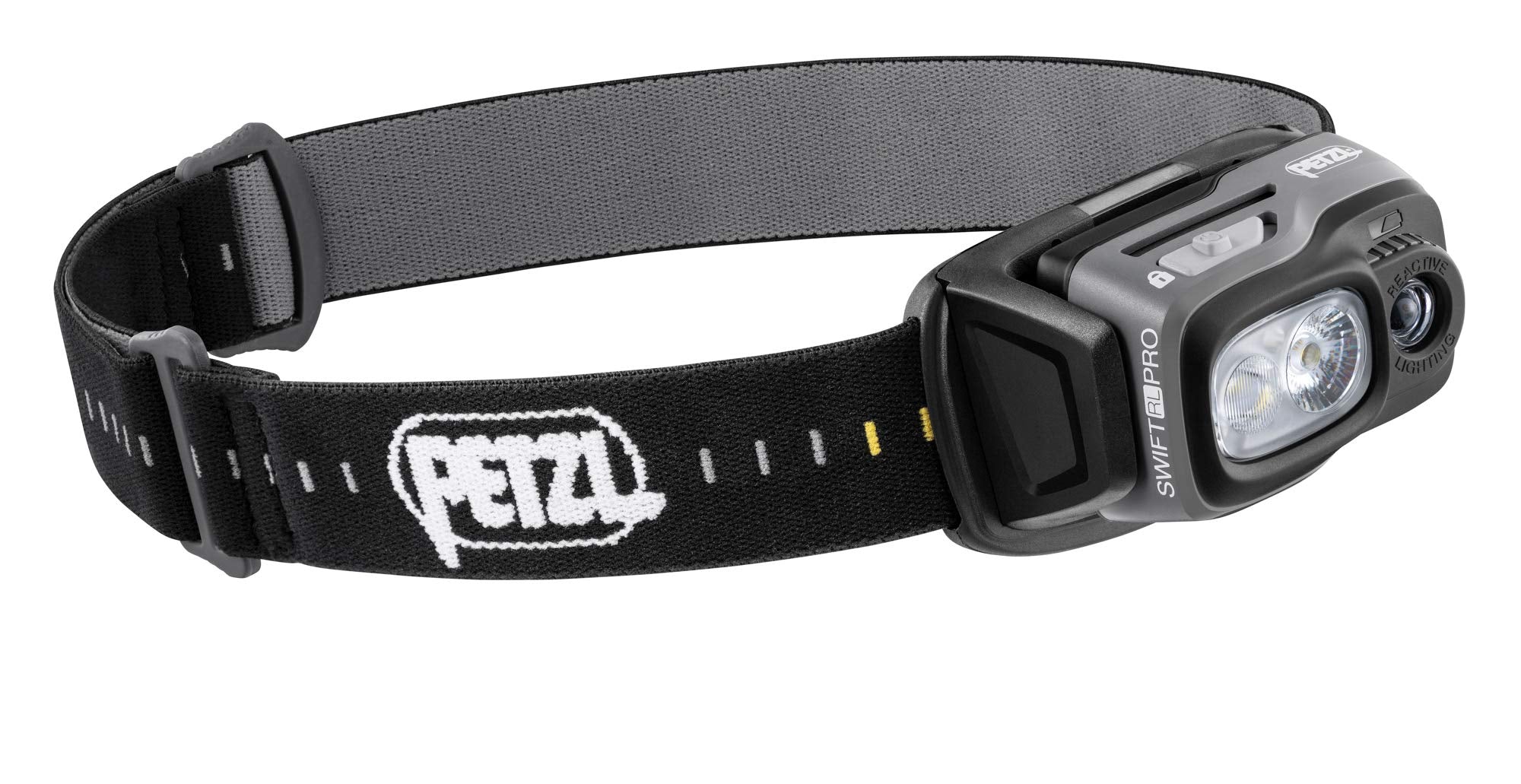 PETZL SWIF RL Pro Lamp E810AA00, Plastic, One Size, Black