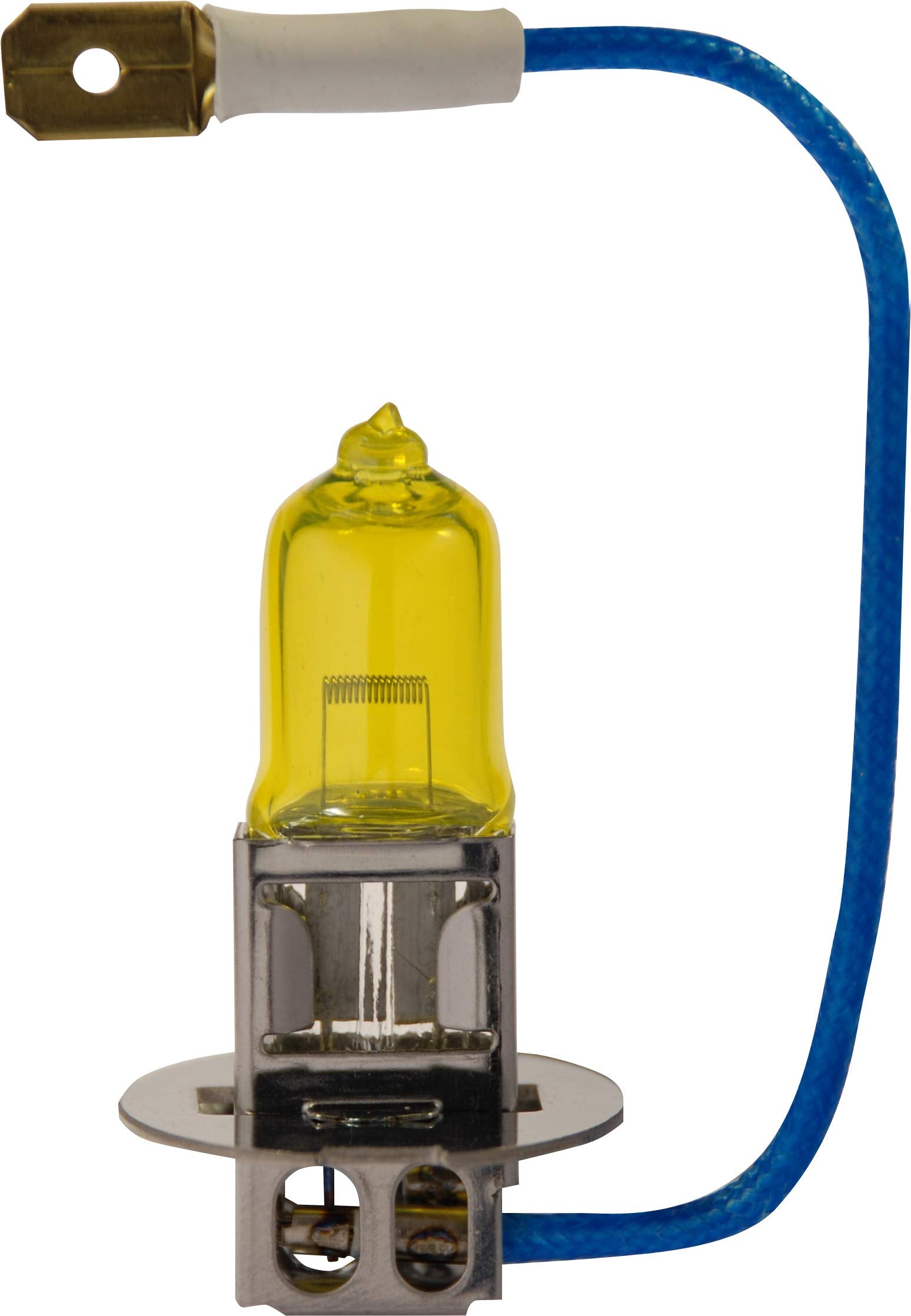 HELLA H3 YL Twin Blister Xtreme Yellow Bulb - 12V 55W, 2 Pack, Yellow