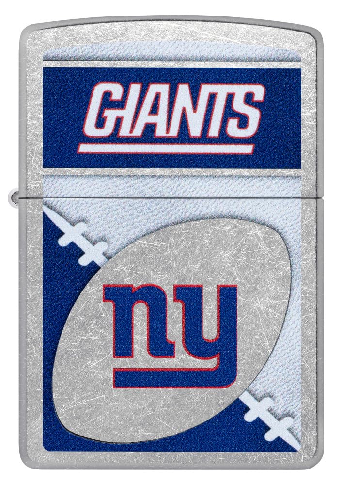 Zippo Nfl New York Giants Street Chrome Pocket Lighter