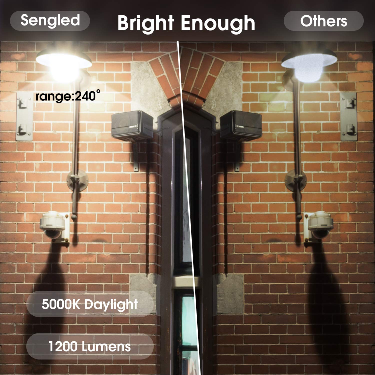 Sengled Dusk To Dawn Led Light Bulbs, 5000K Daylight, 75W Equivalent, 6 Pack,