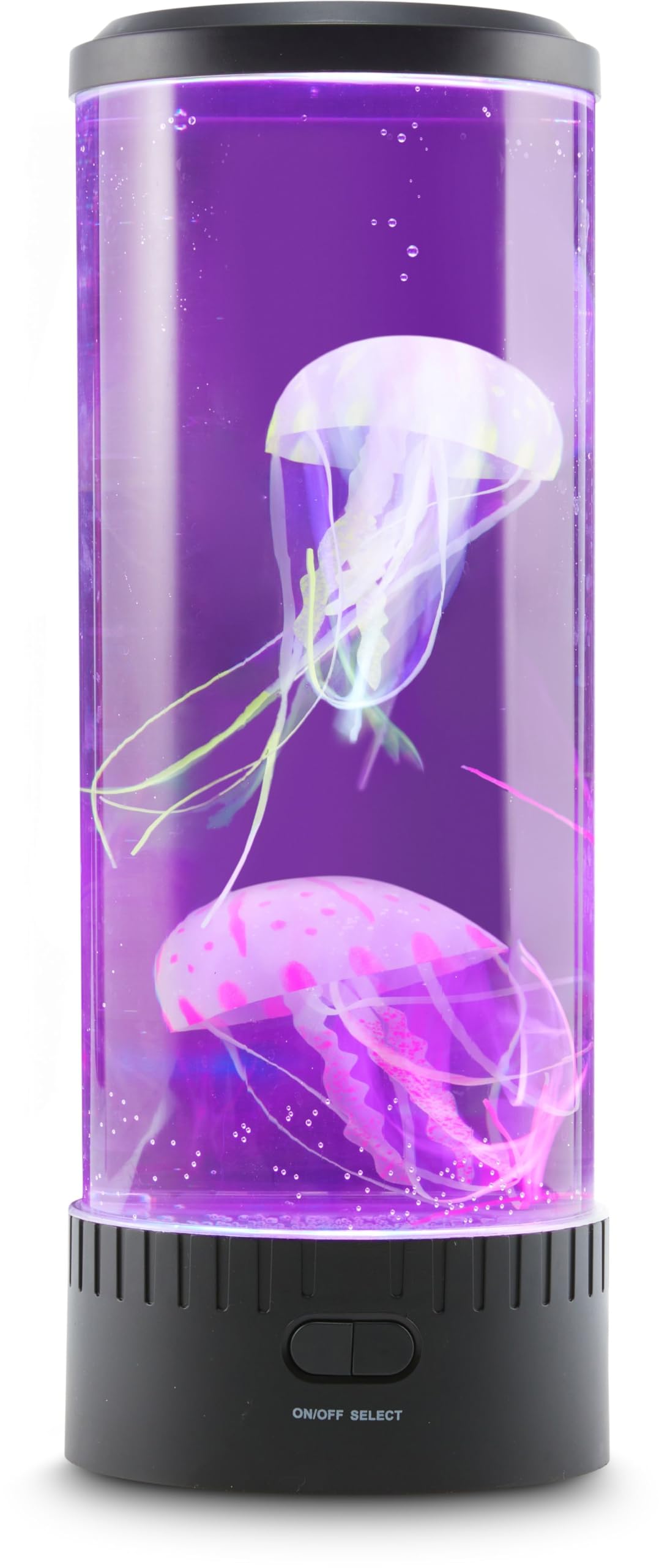 Wireless Express Jellyfish Mood Lamp - 14 Inch, LED Lights, Multicolor, Model JELLYFISH14, Remote Control, Auto Shut Off