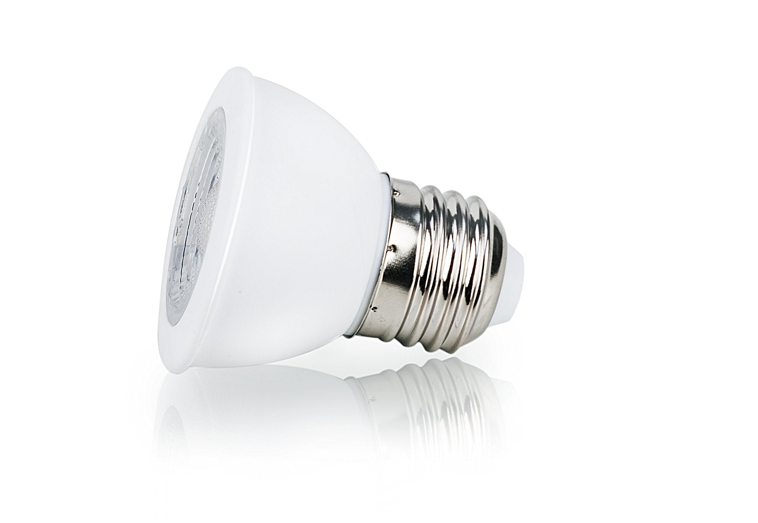 CBconcept PAR16 LED Bulb 6W (50W Equivalent) 550 Lumen, Warm White 3000K, 2 Pack, Medium Base (E26), UL Listed