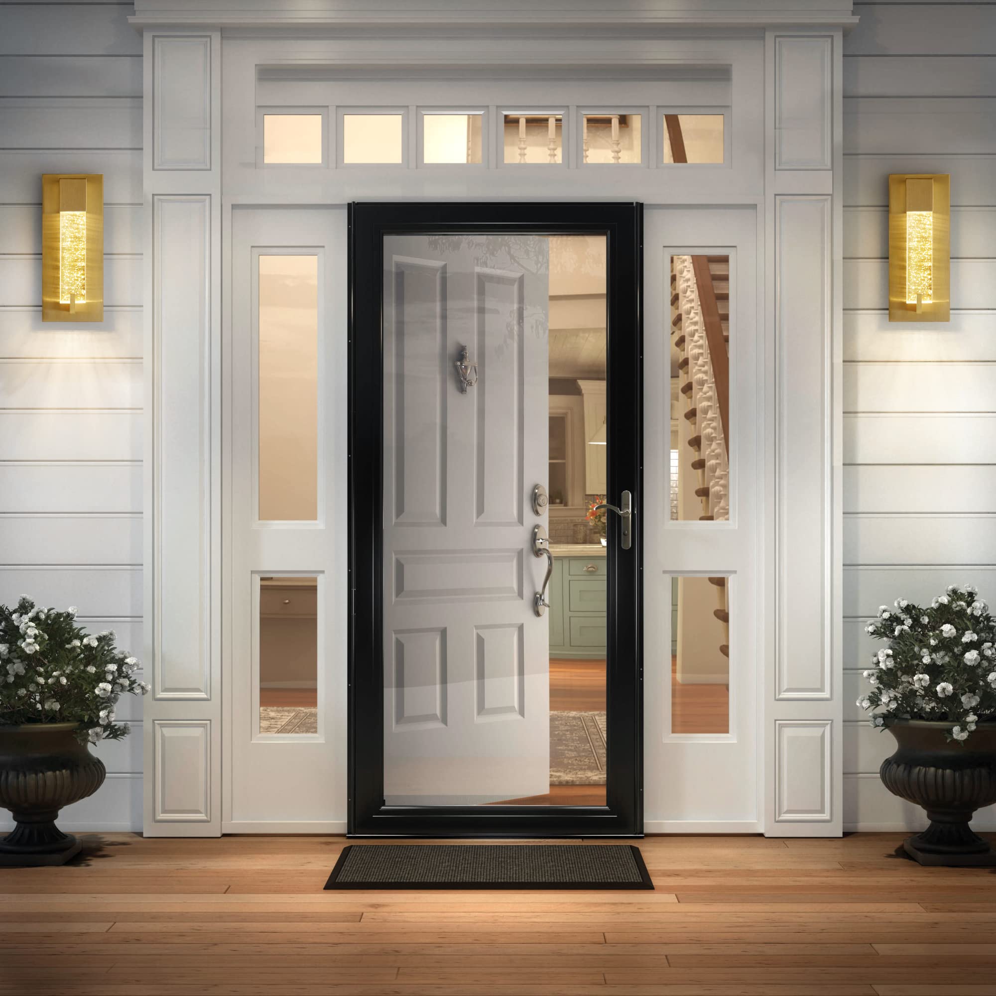 WOSHITU LED Wall Sconce Light: 11 Inch Gold Modern Sconces Wall Lighting 3000K Dimmable Crystal Wall Lamps Indoor Bathroom Sconc