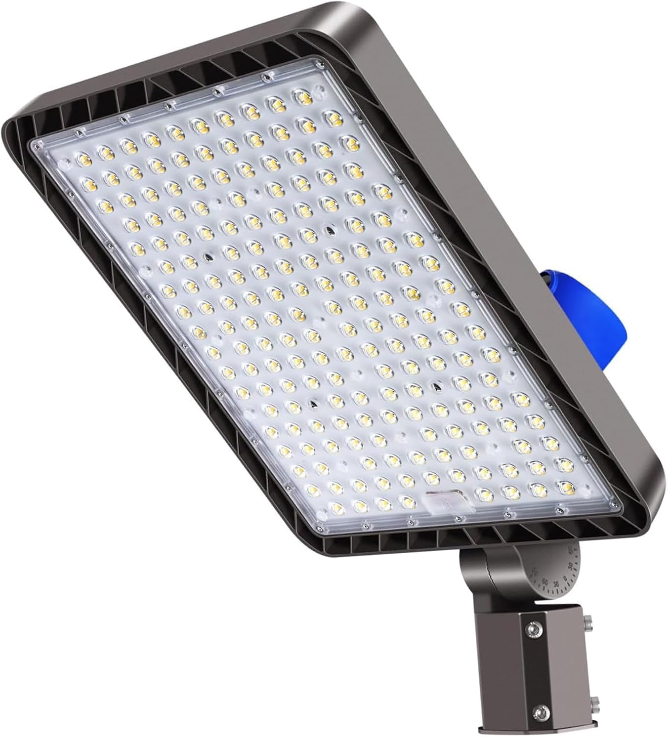 Tomourd 240W LED Parking Lot Lights Outdoor  Super Bright 36000LM 5000K Parking Light with Dusk-to-Dawn 180Adjustable Slip Fit Mount IP65 Commercial Security Street Area Lighting Heavy-Duty 100-277V