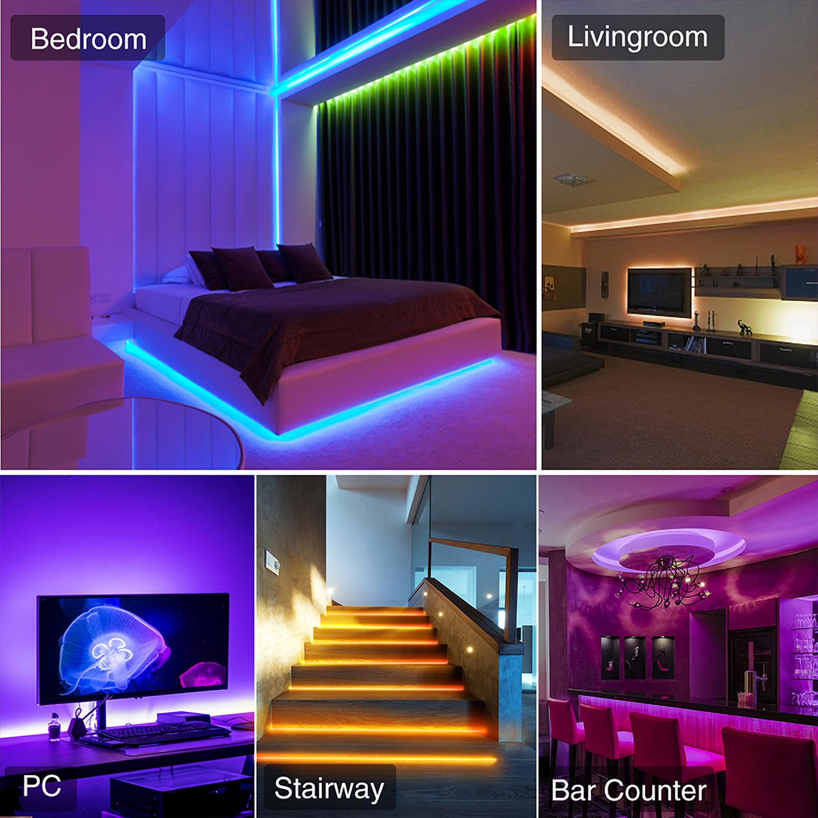 Maligaza Cob Led Strip 24V Dc 480Leds/M 16.4Ft Warm White 3000K Silicone Rubber Lighting For Home, Kitchen, And Ceiling Decor